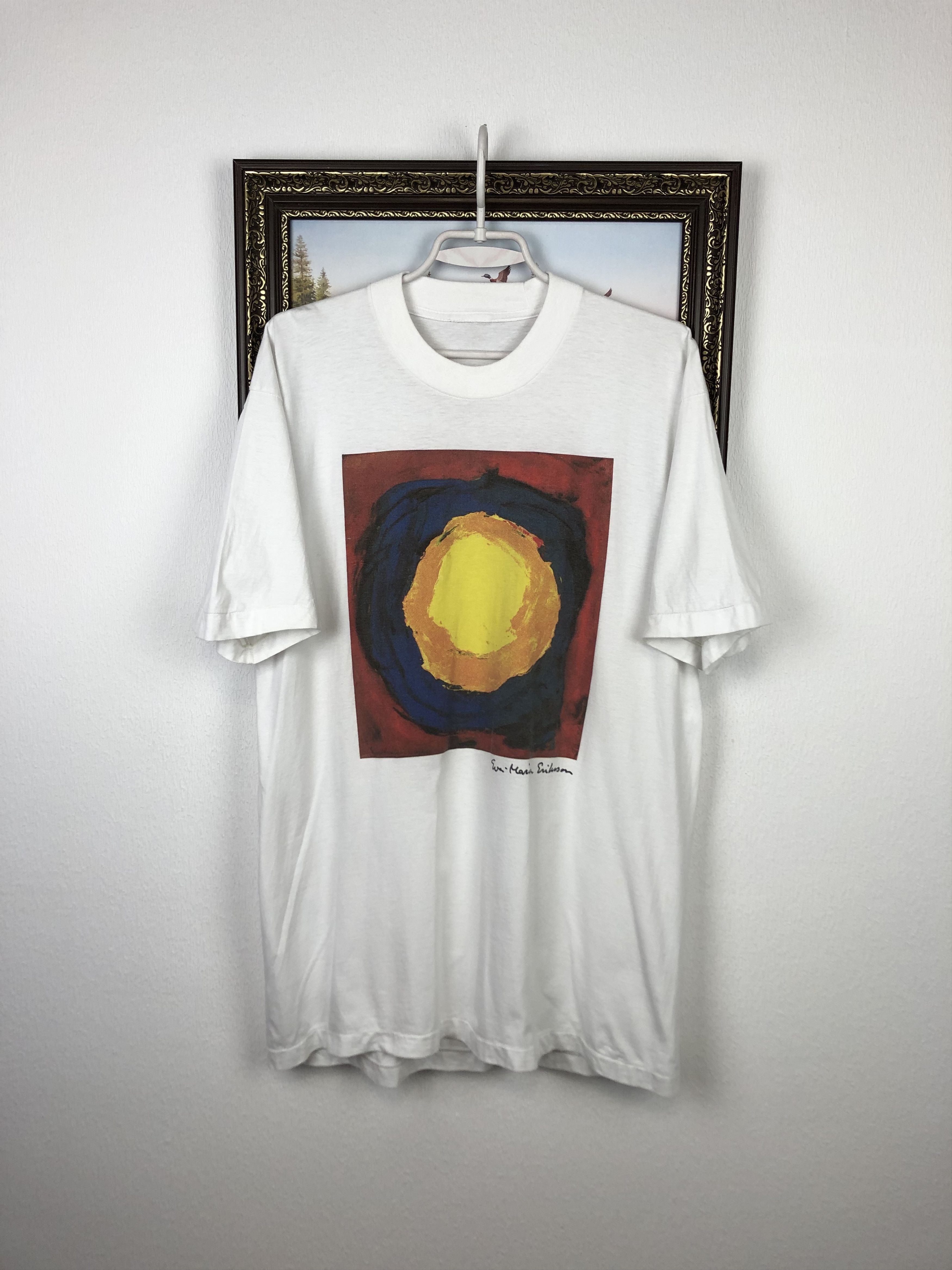 Vintage Vintage Paint Art Shirt Tee Rare Hype Over Print Mens Size US M / EU 48-50 / 2 - 1 Thumbnail