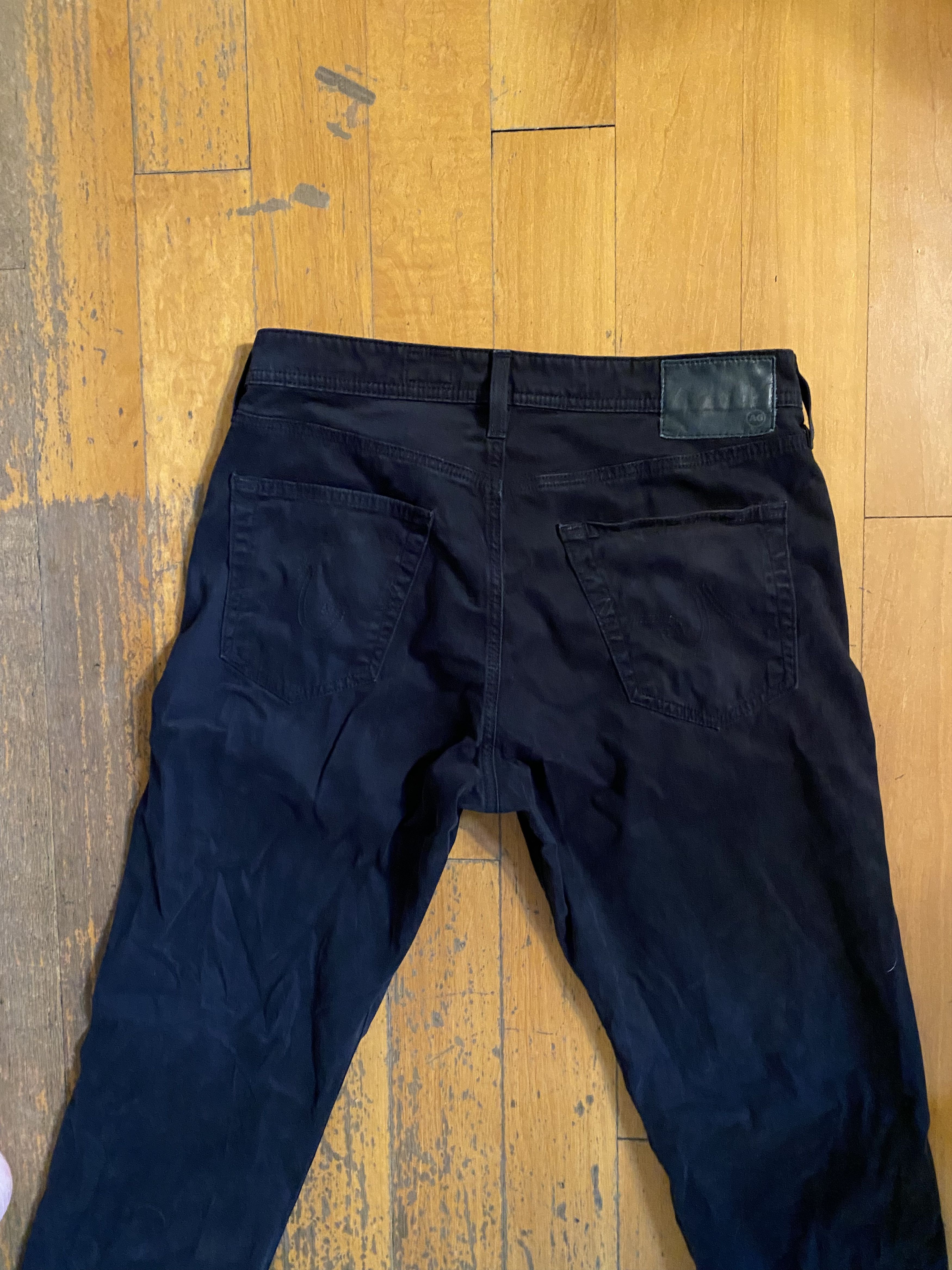AG Adriano Goldschmied AG black slacks Size US 32 / EU 48 - 7 Thumbnail
