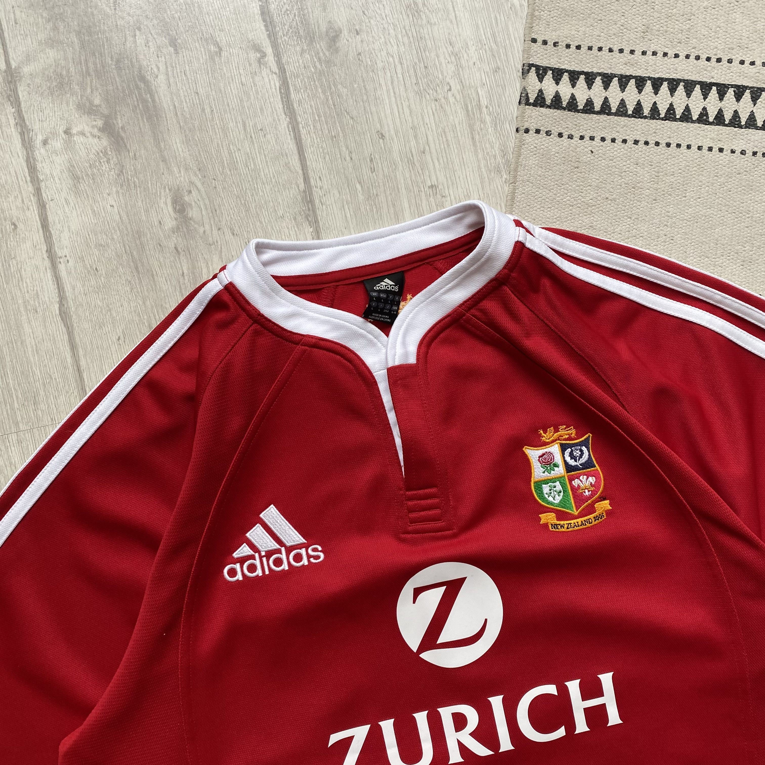 Adidas 🏈 Vintage Adidas Irish England Rugby jersey Heavy boxy tee Size US L / EU 52-54 / 3 - 2 Thumbnail