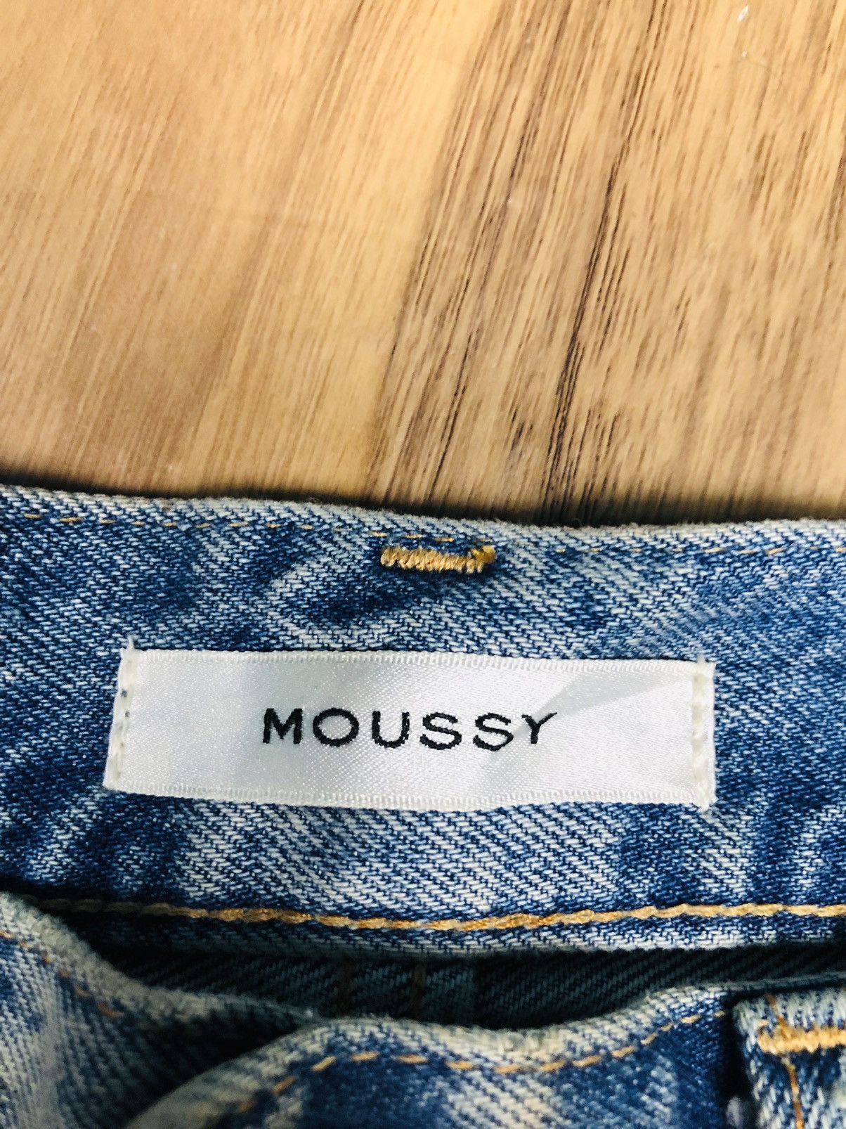 MOUSSY Distressed Moussy Denim Jeans (21) Size 23" - 12 Thumbnail