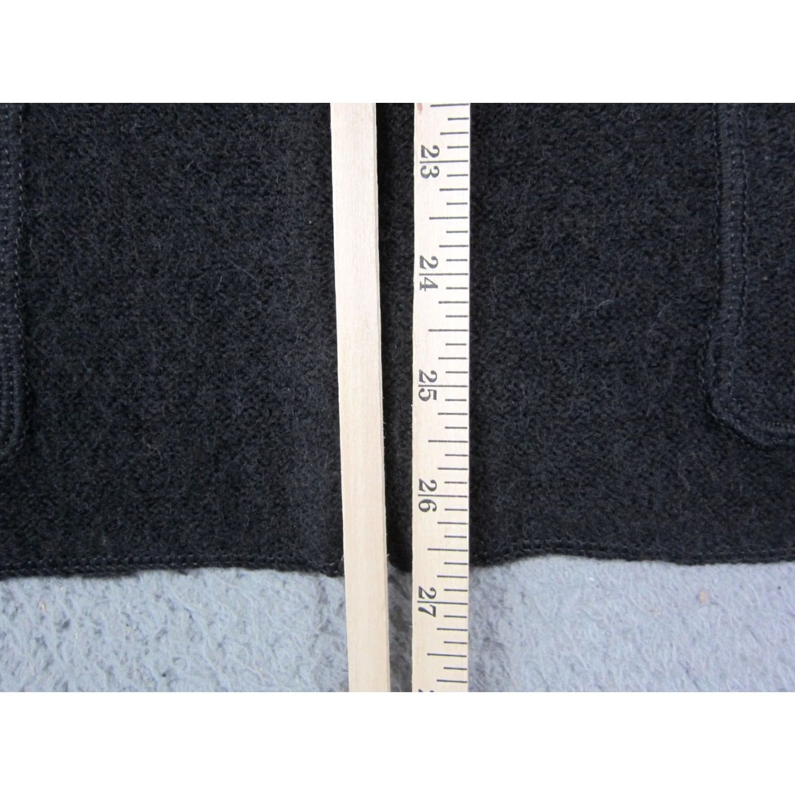 Croft & Barrow Croft & Barrow Sweater Jacket Womens XL Black Wool Full Zip Size XL / US 12-14 / IT 48-50 - 7 Thumbnail