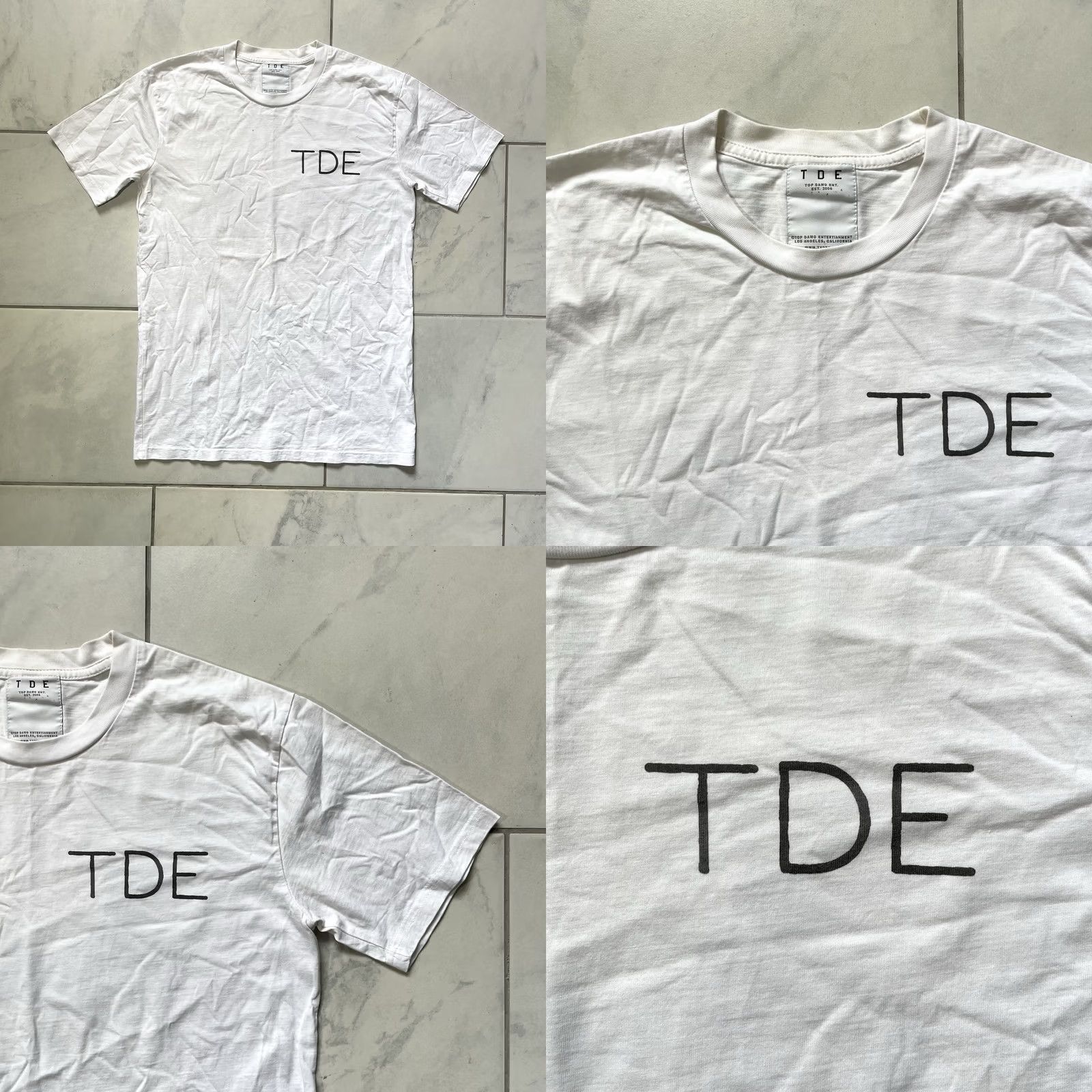 Vintage Top Dawg Entertainment Shirt Small White Mens Cotton Rotweiller Size US S / EU 44-46 / 1 - 8 Thumbnail