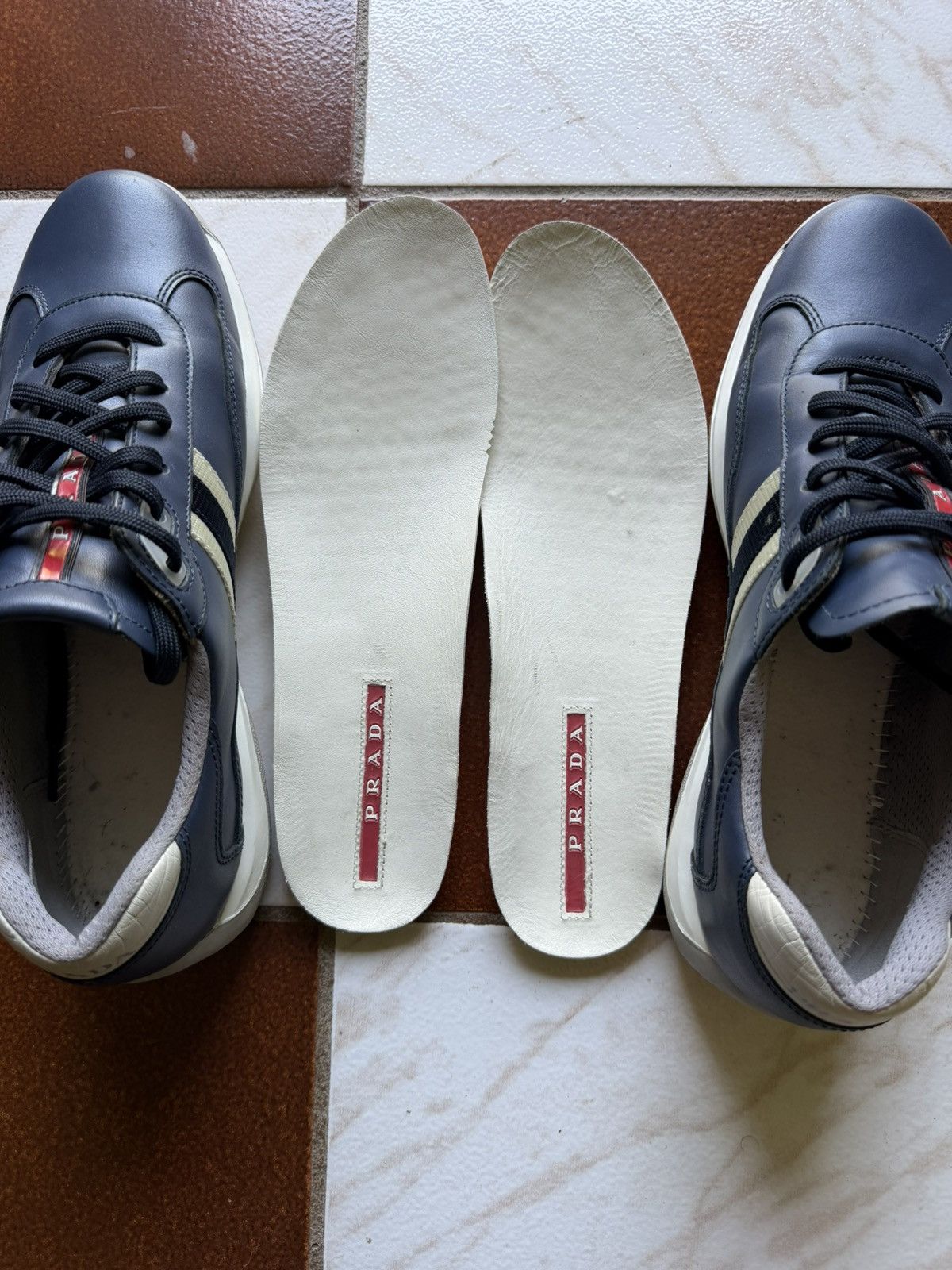 Prada Americas Cup OG Navy Blue Size US 9.5 / EU 42-43 - 9 Thumbnail