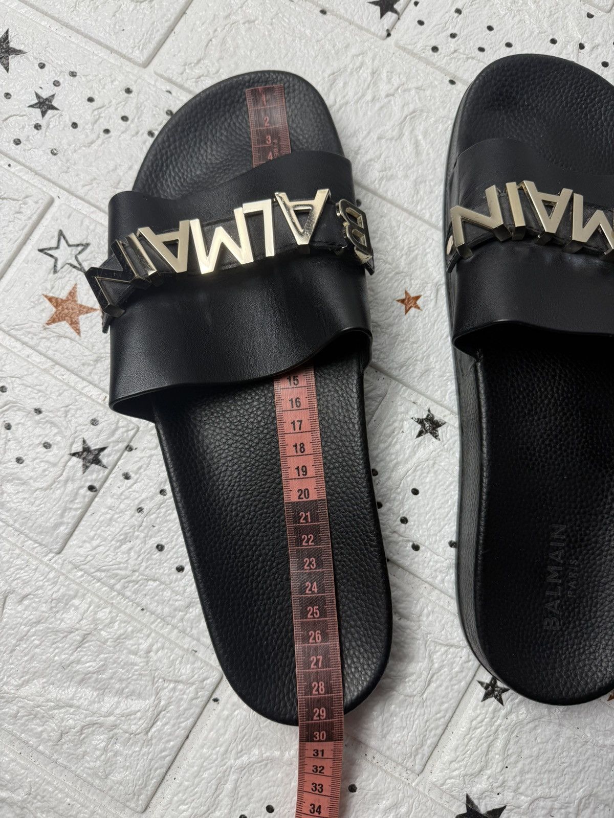 Balmain BALMAIN FLIP FLOPS slides US10 UK8 EUR43 Black Size US 10 / EU 43 - 11 Thumbnail