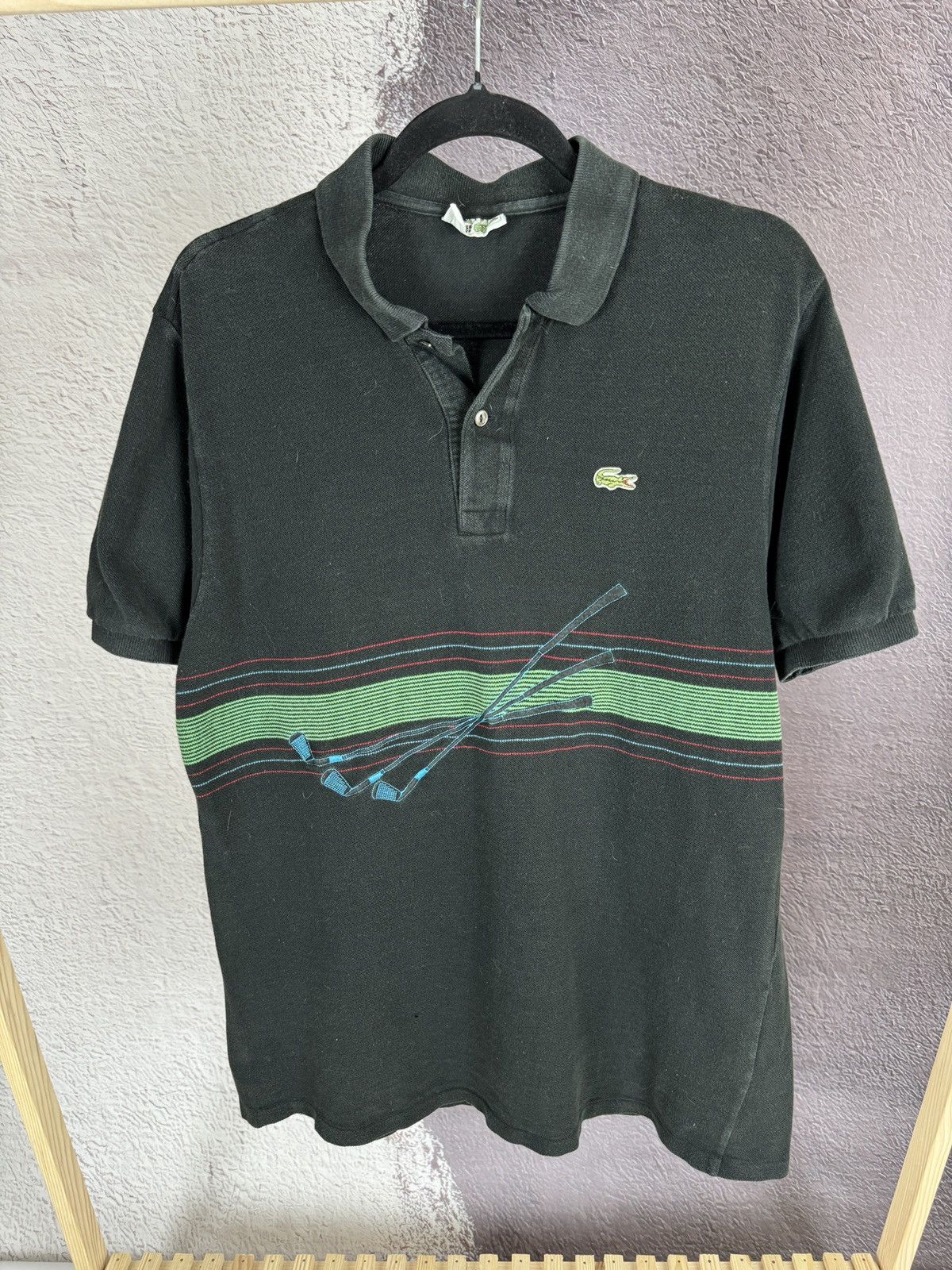 Lacoste × Vintage Chemise Lacoste vintage 90s Golf Polo Shirt XL Size US XL / EU 56 / 4 - 2 Thumbnail