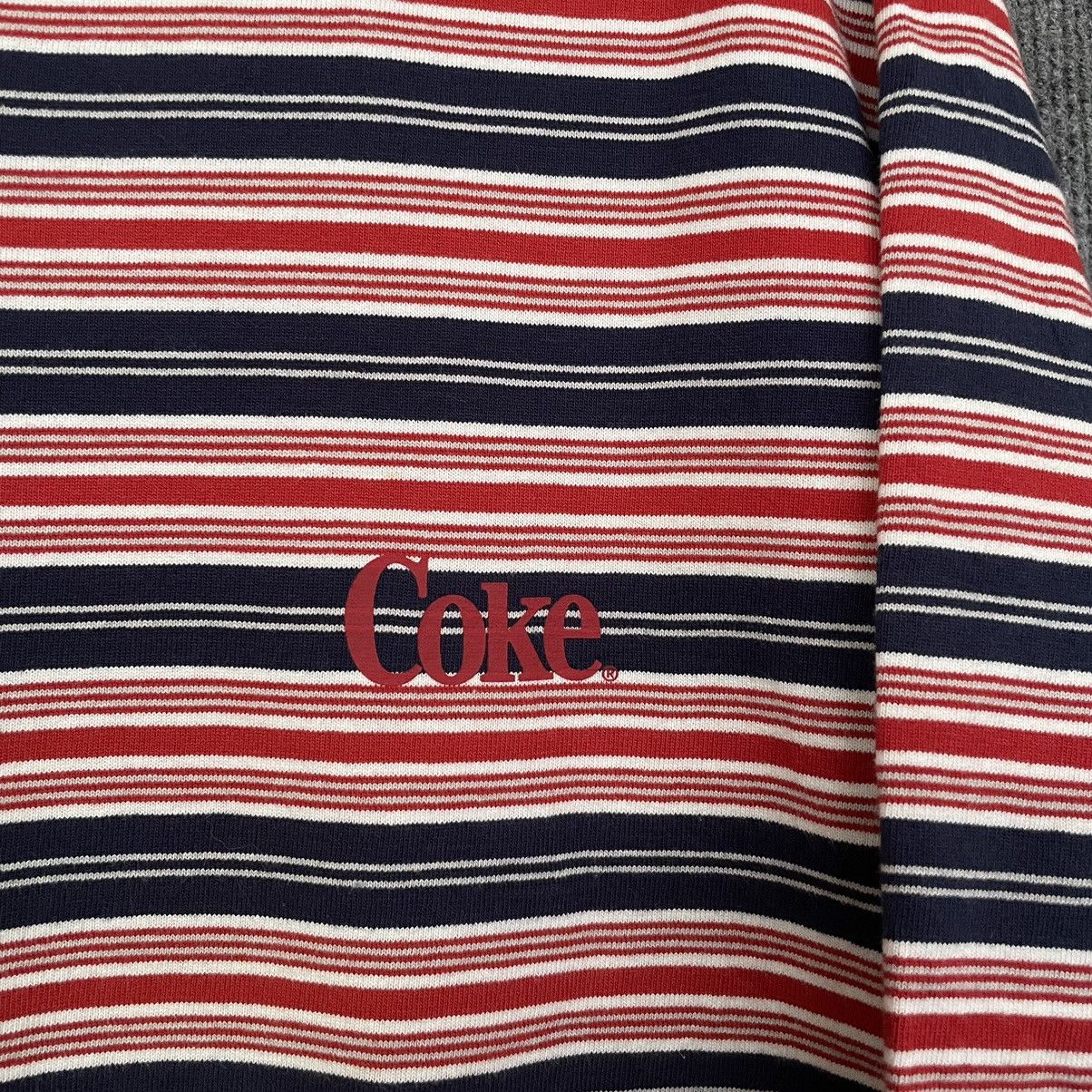 Coca Cola Coke Stripes Promo T Shirt Size US XL / EU 56 / 4 - 2 Thumbnail