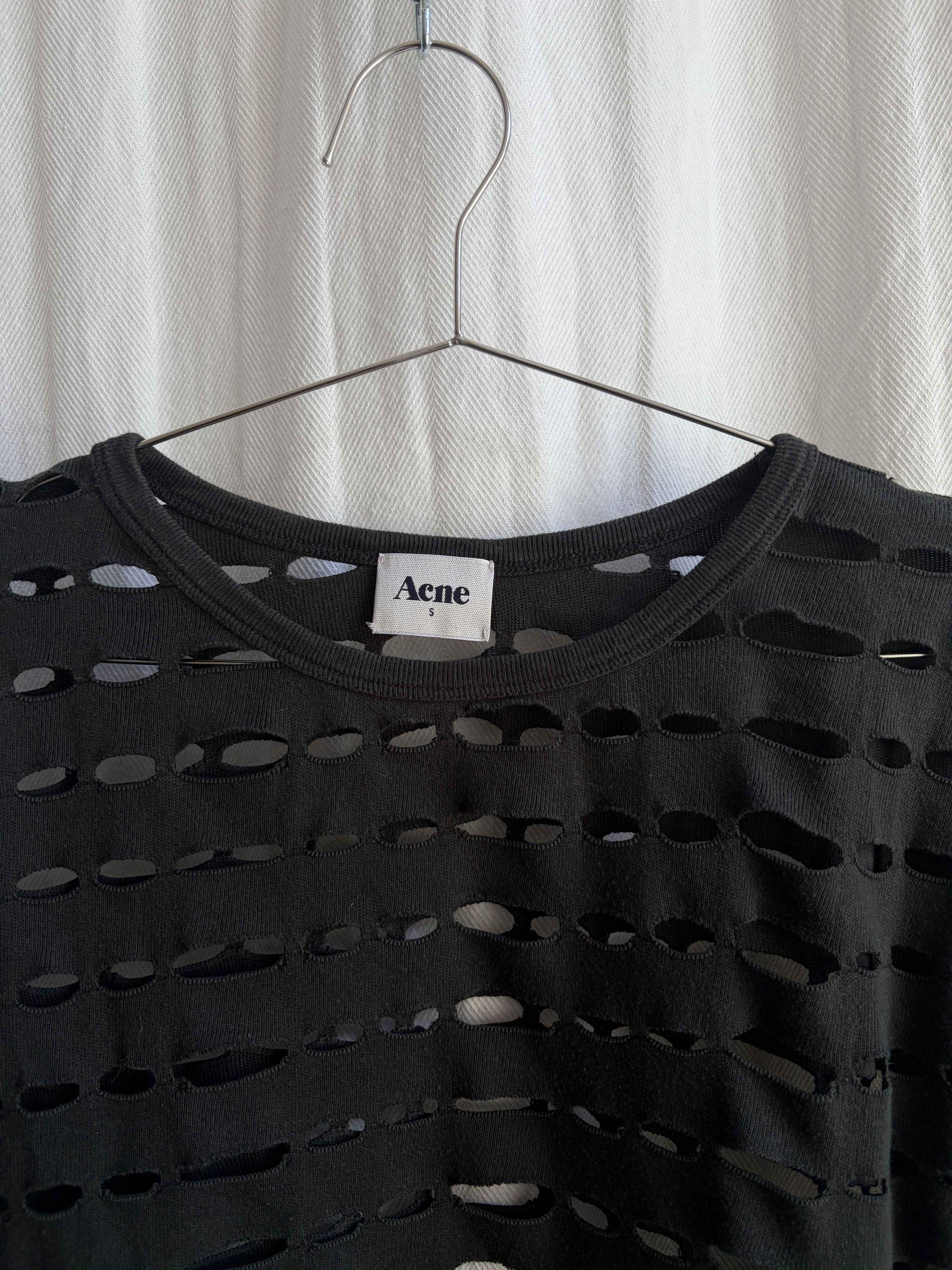 Acne Studios SS09 Laser Cut Longsleeve Size S / US 4 / IT 40 - 2 Thumbnail