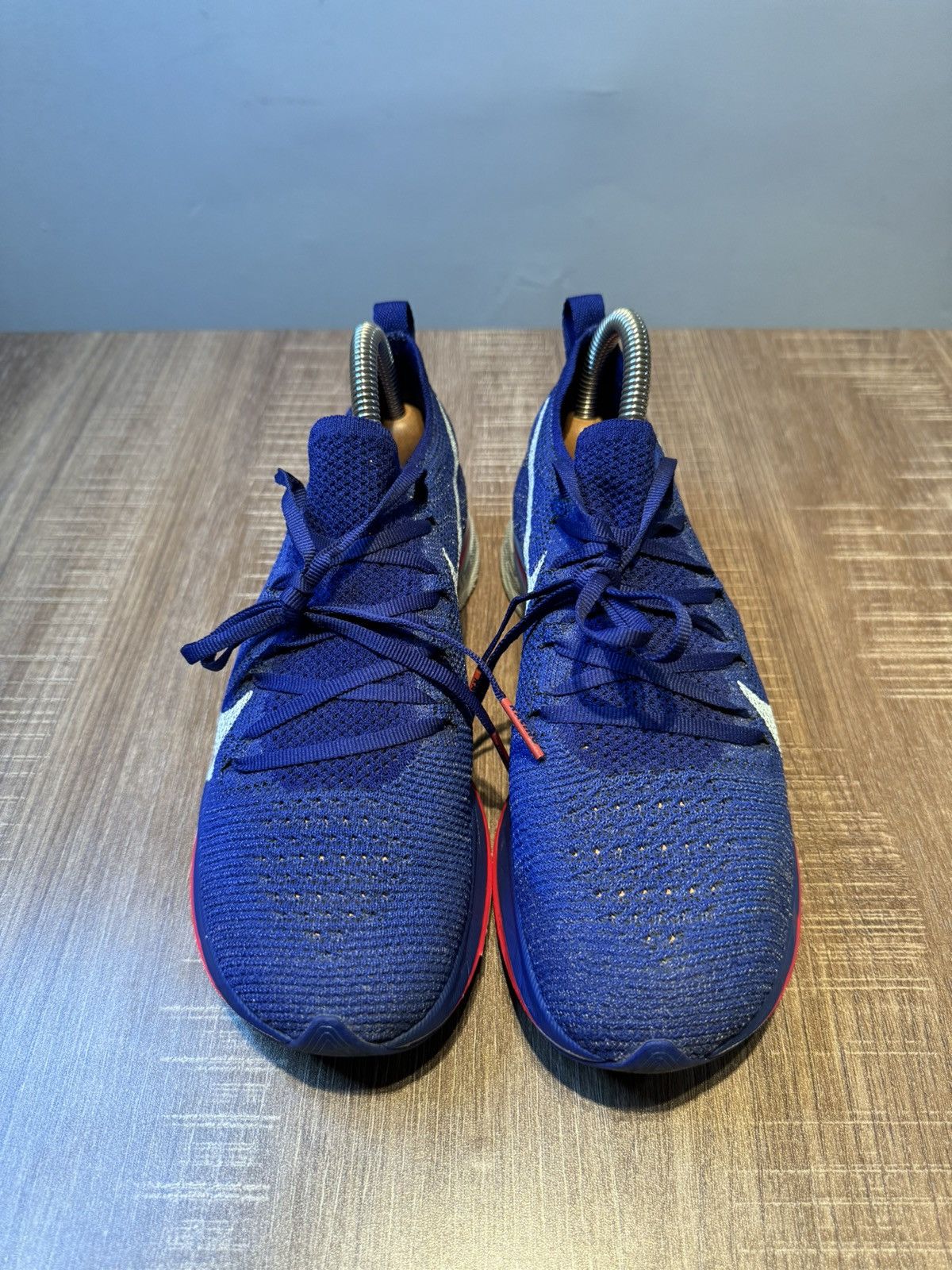Nike Nike Zoom Vaporfly 4% Flyknit Mens Size 6 Blue Running Shoes Size US 6 / EU 39 - 3 Thumbnail