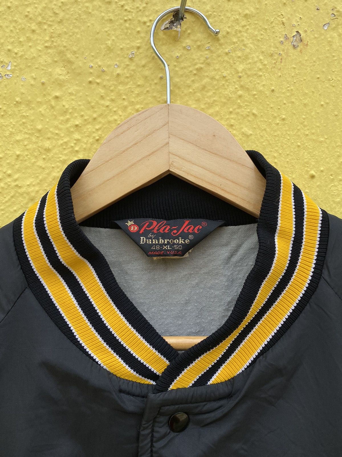 Vintage Vintage pla jac Dunbrooke rosemont satin varsity jacket Size US XL / EU 56 / 4 - 10 Thumbnail