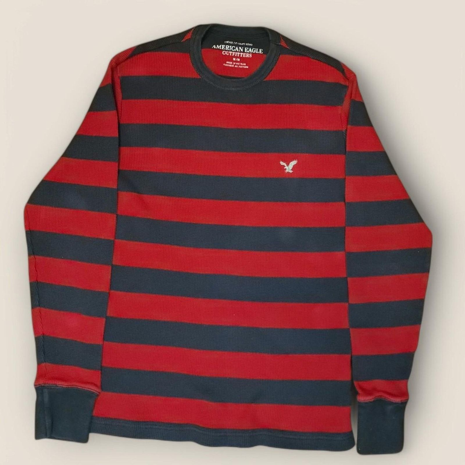 American Eagle Outfitters Red and grey vintage american Size US M / EU 48-50 / 2 - 1 Thumbnail