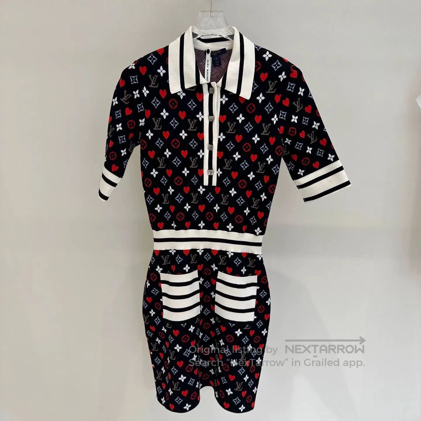 Louis Vuitton Louis Vuitton Valentine Heart Monogram Dress. Size US 34 / EU 50 - 1 Thumbnail