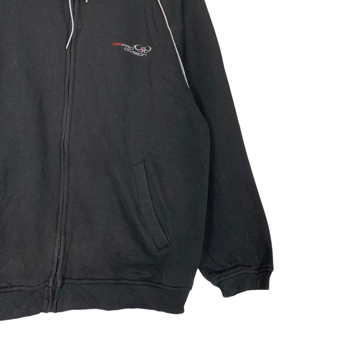 Japanese Brand Vintage OP Pro Division Big Logo Zipper Hoodie Size US M / EU 48-50 / 2 - 5 Thumbnail