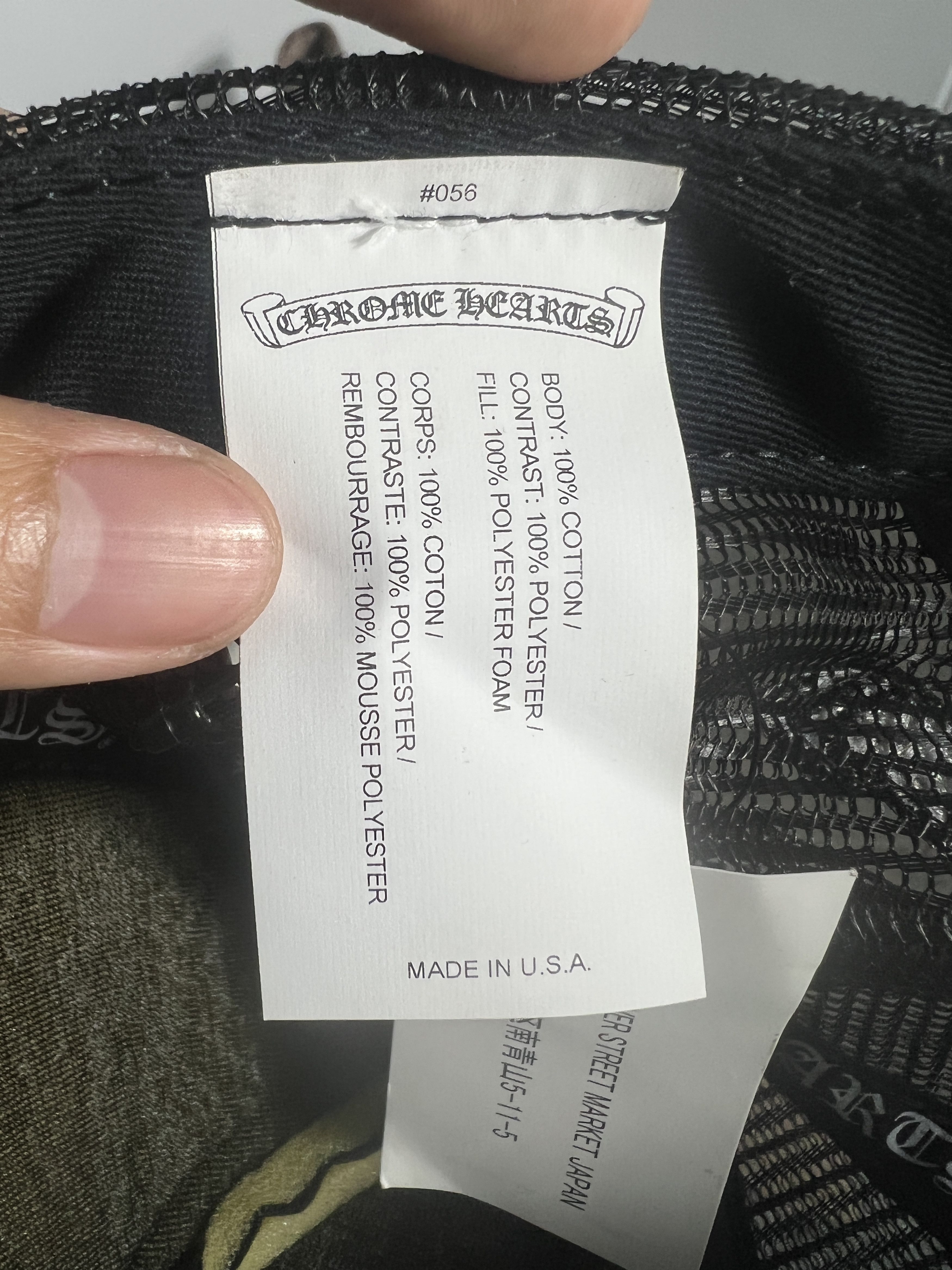 Chrome Hearts Chrome Hearts Horseshoe Logo Trucker Hat Dover Street Market Size ONE SIZE - 11 Thumbnail