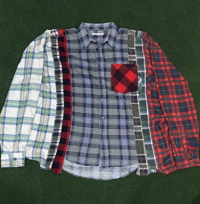 Needles Rebuild 7-Cut Flannel Size US XL / EU 56 / 4 - 1 Thumbnail