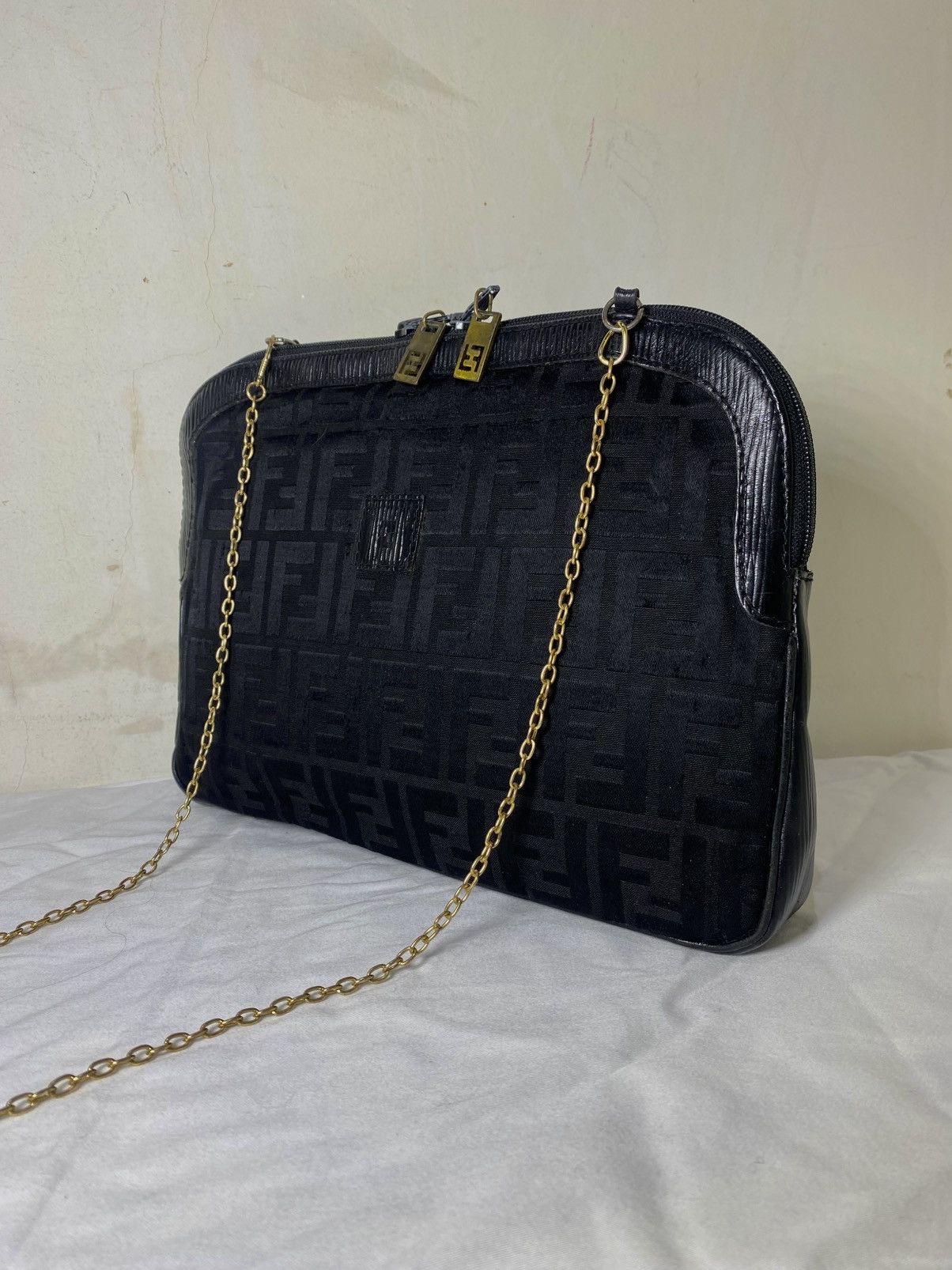 Fendi vintage Fendi handbag in the iconic Zucca pattern Size ONE SIZE - 7 Thumbnail