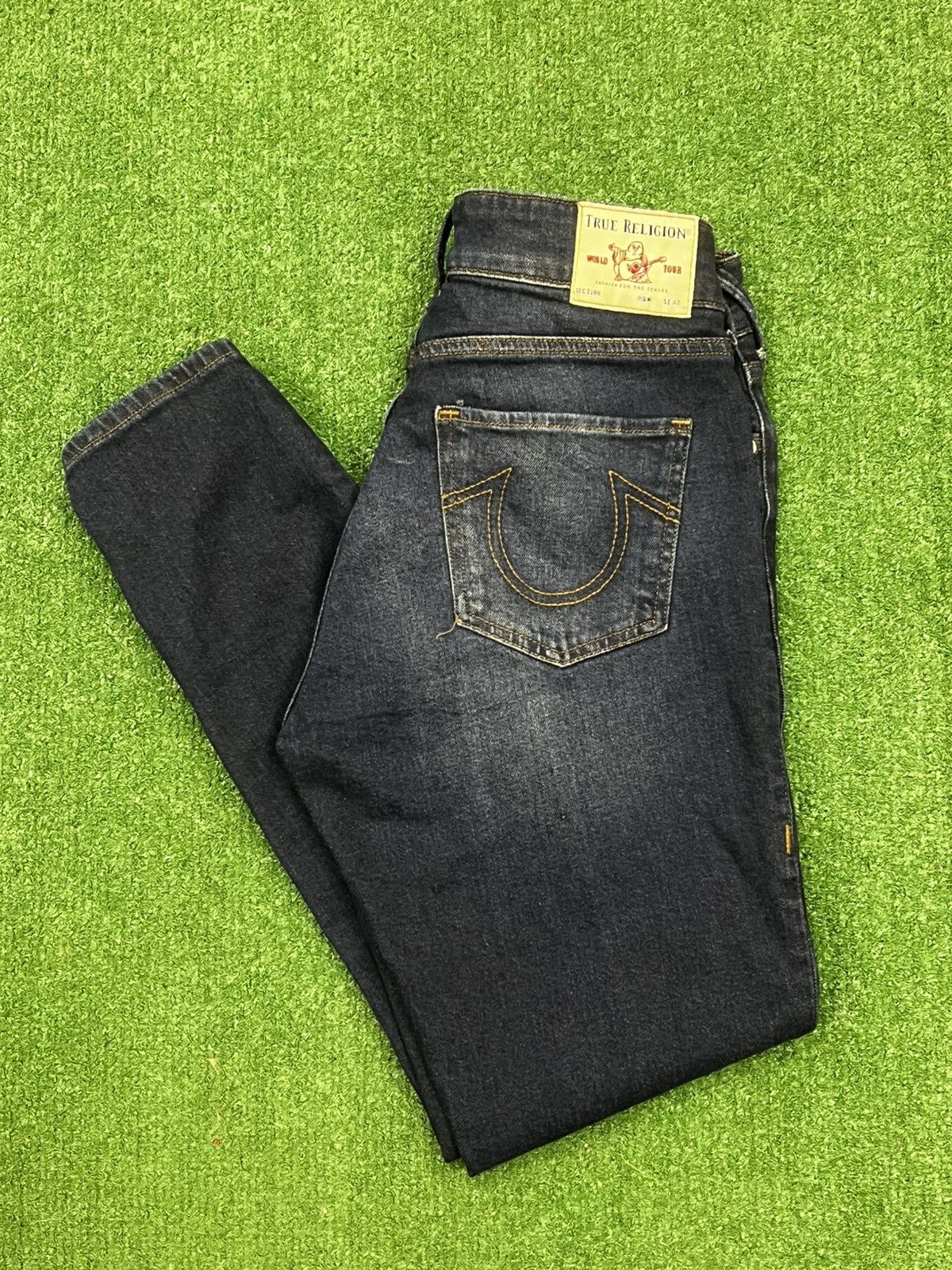 True Religion True Religion Jennie Curvy Mid Rise Skinny Jeans Size 29" - 1 Thumbnail