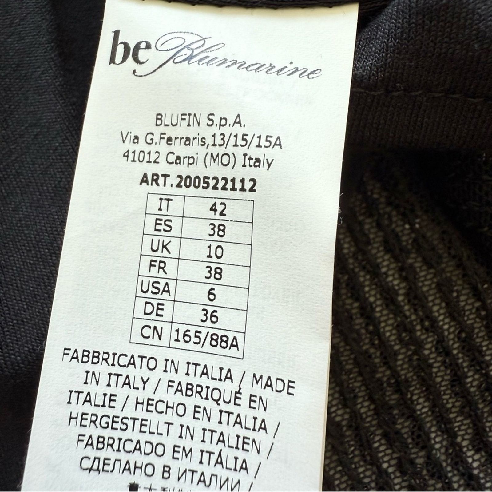 Blumarine NWT!!! Be Blumarine Black Sequins Dress, Size 6, MSRP. $608 Size M / US 6-8 / IT 42-44 - 7 Thumbnail