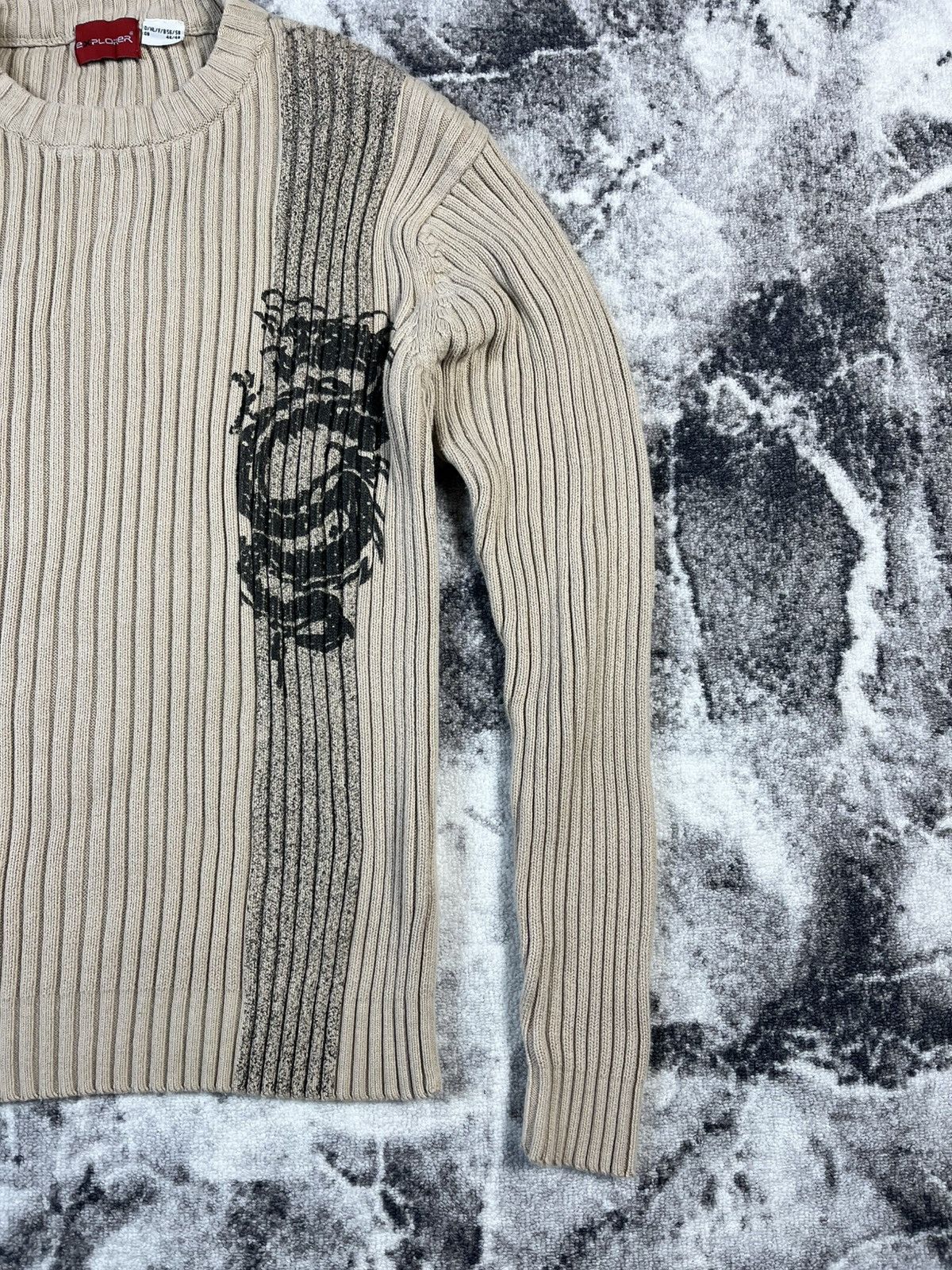 Japanese Brand Vintage Japanese Brand Avantgarde Sweater Y2K Style Size US L / EU 52-54 / 3 - 3 Thumbnail