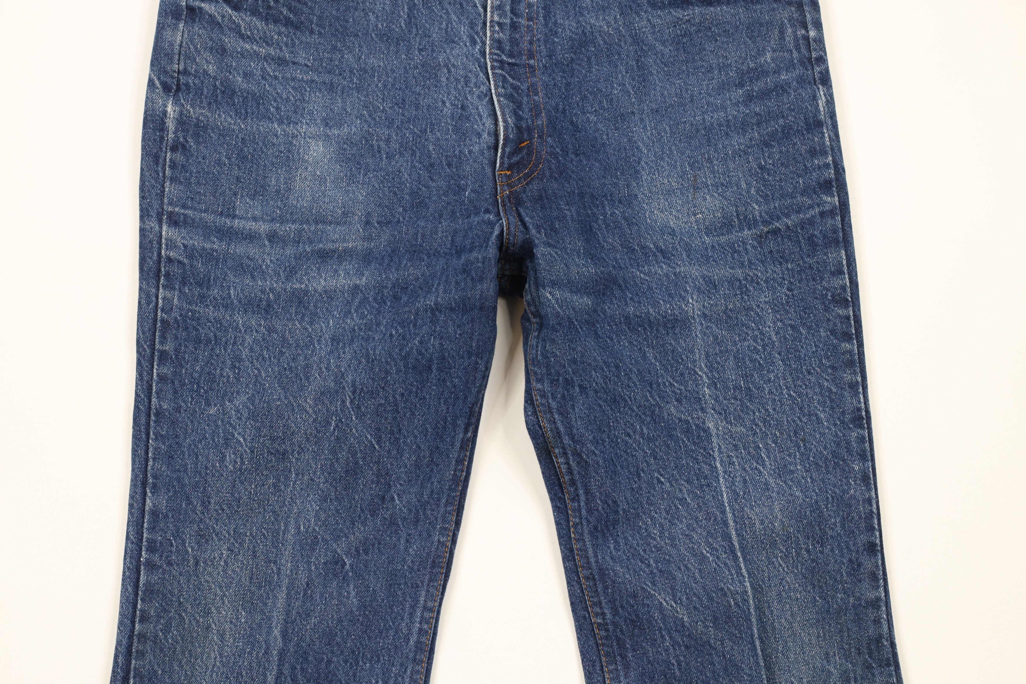 Levi's × Vintage Vintage 80s Levis 517 Orange Tab Flared Bootcut Jeans USA Size US 33 - 3 Thumbnail