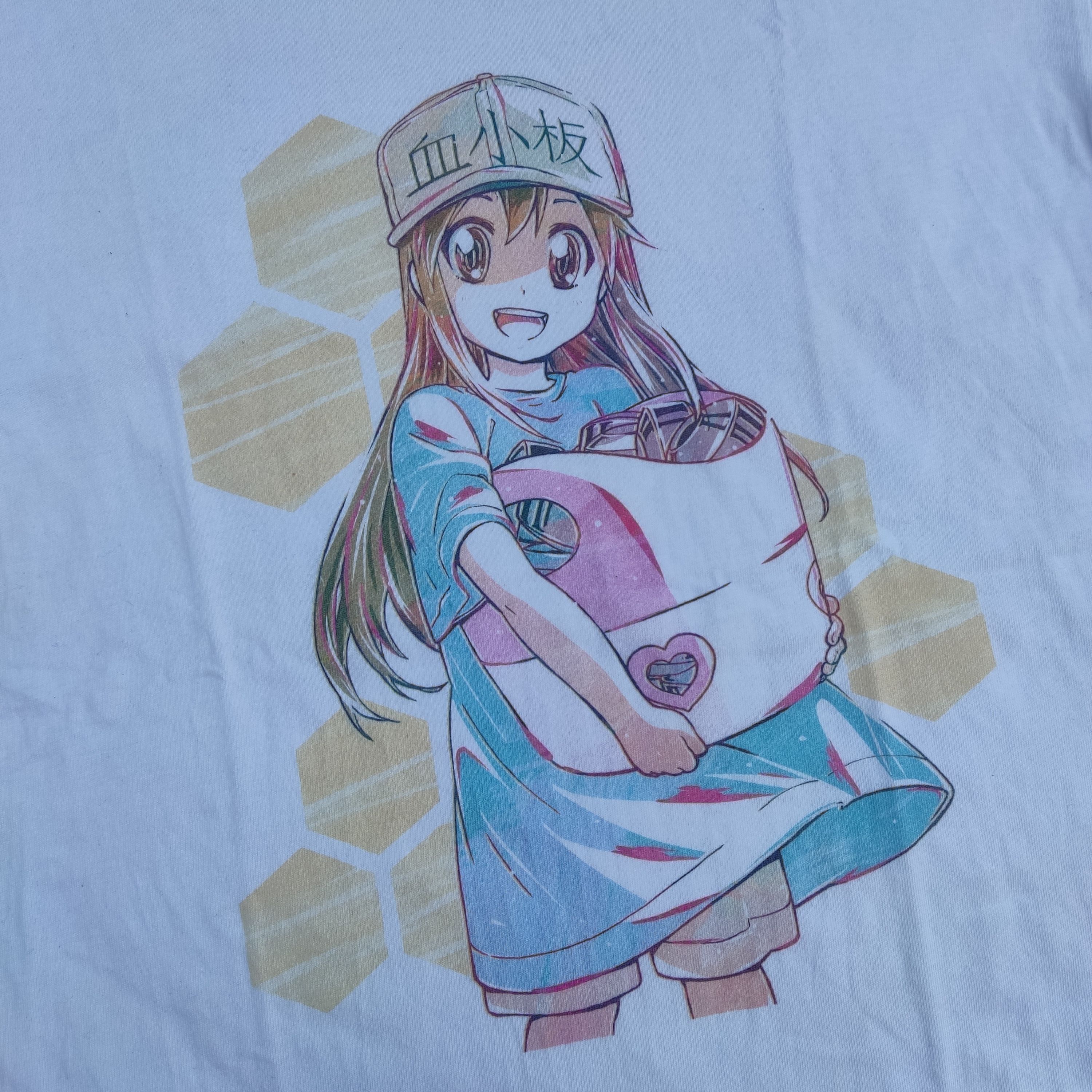 Anime Hataraku Saibou, Cells at work! Anime Platelet Size US L / EU 52-54 / 3 - 1 Thumbnail