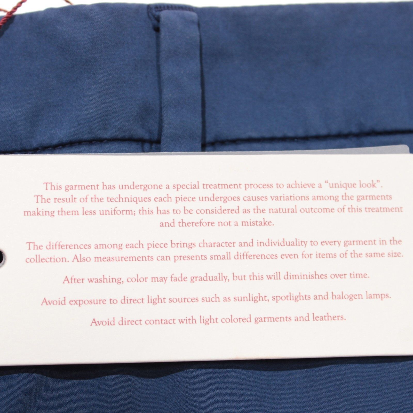 Luciano Barbera Luciano Barbera New with tags Chino Size 32 US In Blue Size US 32 / EU 48 - 4 Thumbnail