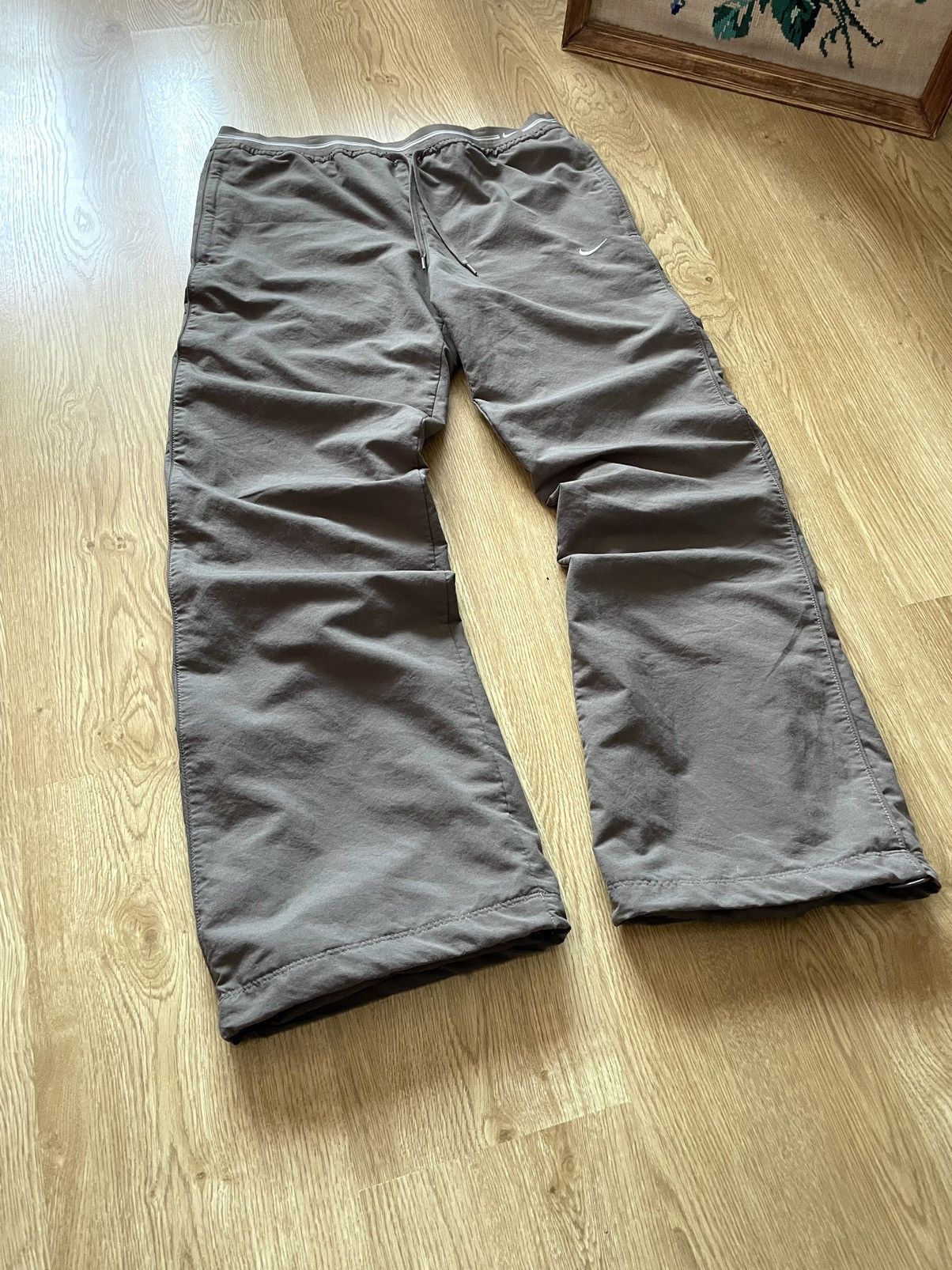 Nike Vintage Y2K Nike Flared Track Sweat Pants Joggers Size M Size 28" / US 6 / IT 42 - 10 Thumbnail