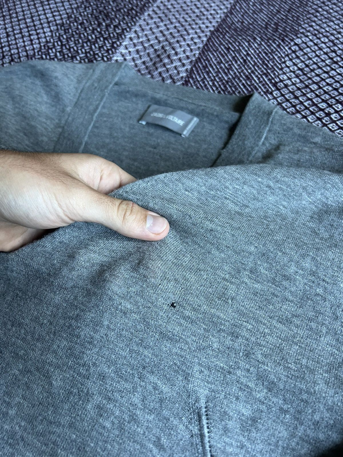 Zadig & Voltaire Vintage Zadig & Voltaire V-neck Jumper Sweater Basic Size L Size US L / EU 52-54 / 3 - 4 Thumbnail