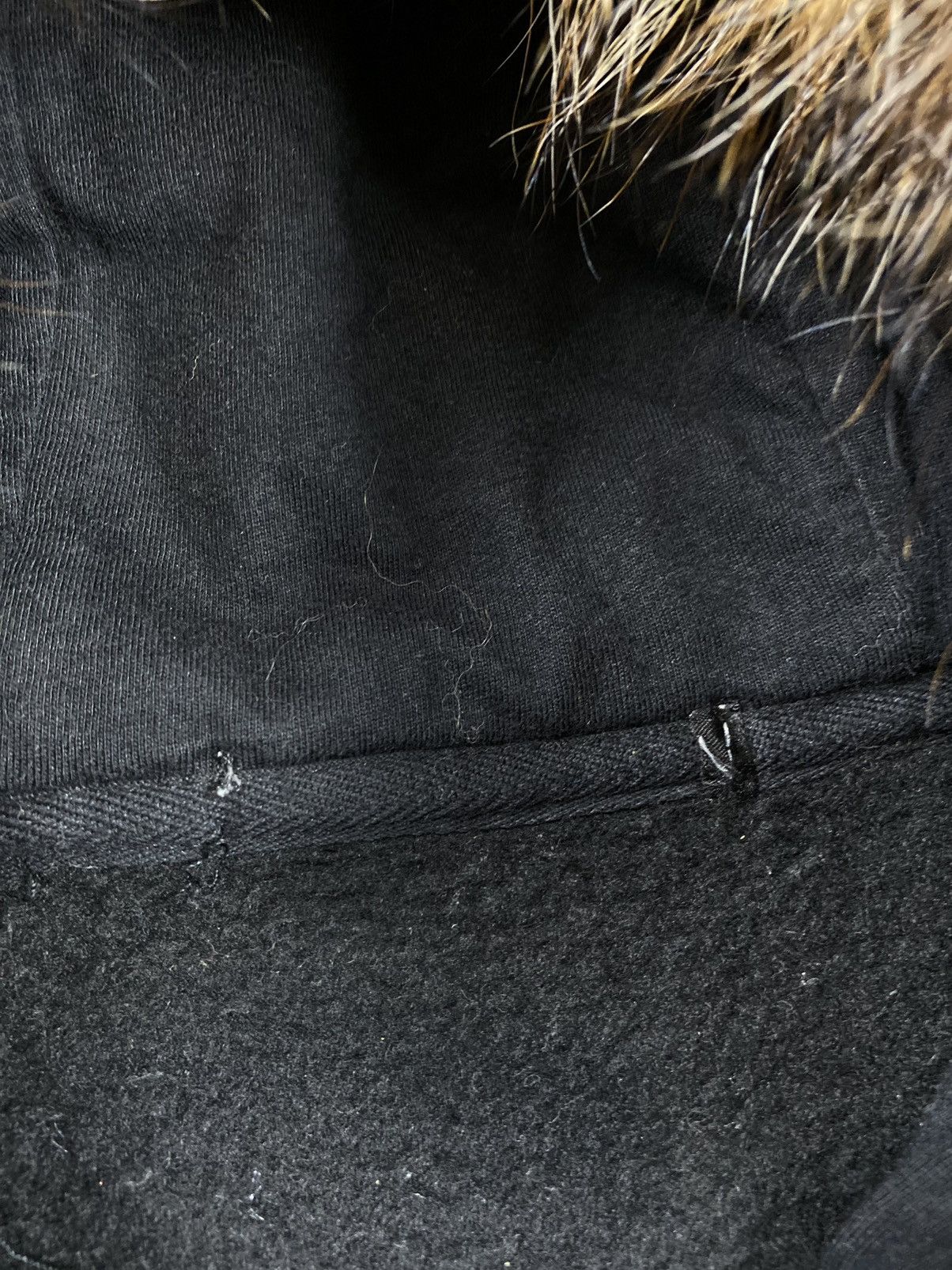Japanese Brand Double Layer Fur Zip Hoodie Black LGB style Size US S / EU 44-46 / 1 - 7 Thumbnail