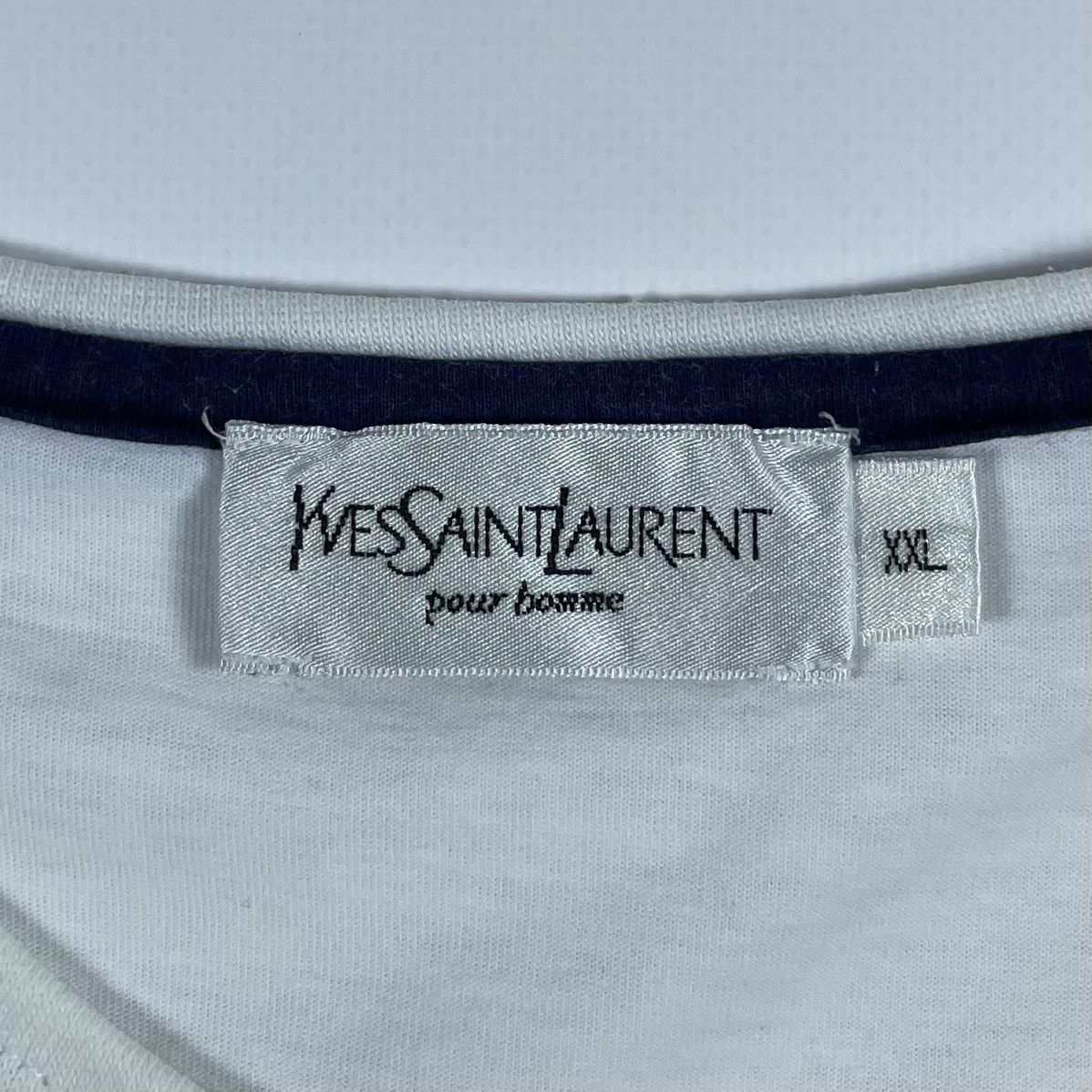 Yves Saint Laurent Yves Saint Laurent YSL Monogram T-shirt Size US XXL / EU 58 / 5 - 6 Thumbnail