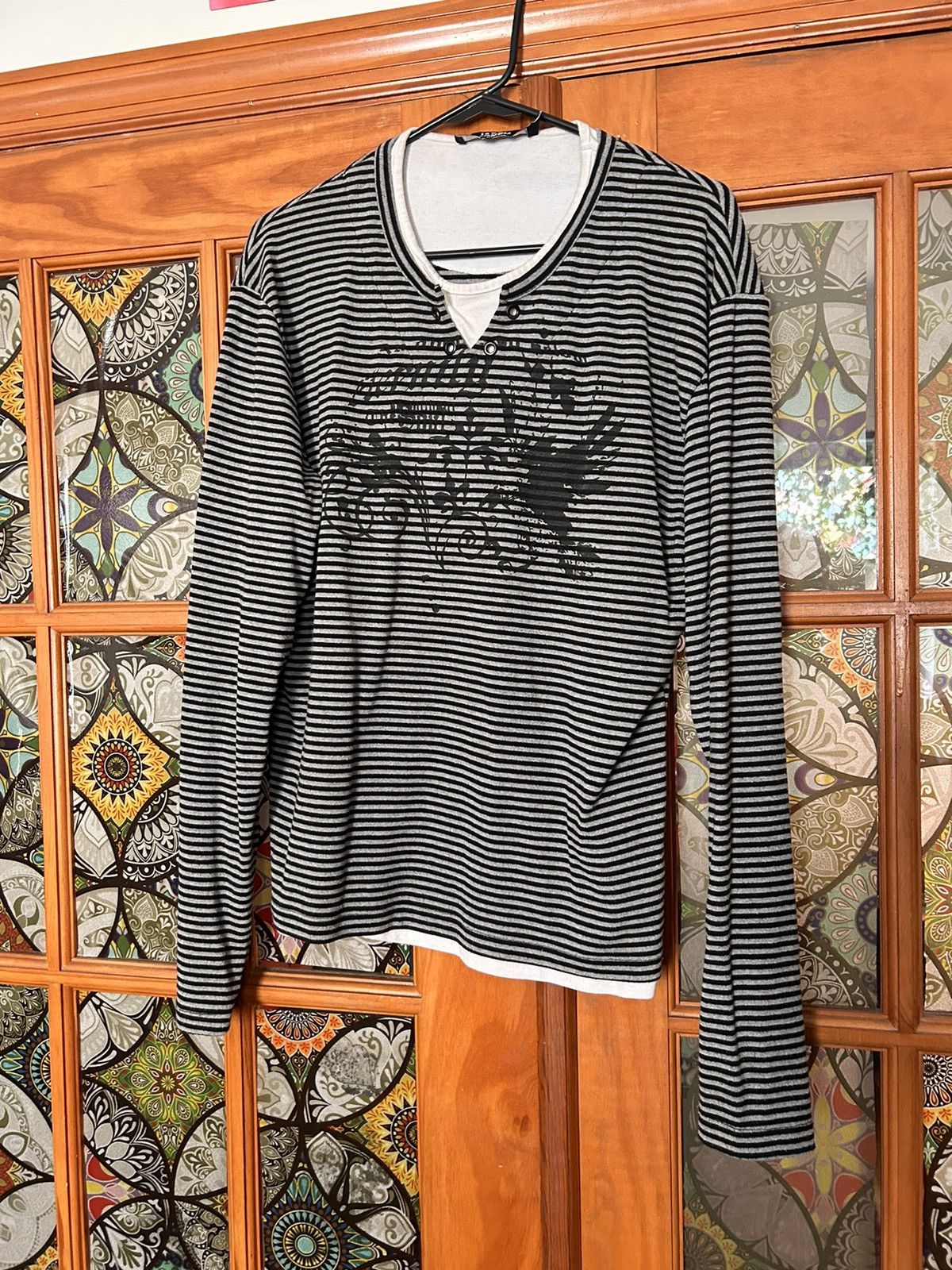 Jaded London Jaded London Black Starstruck Long Sleeve