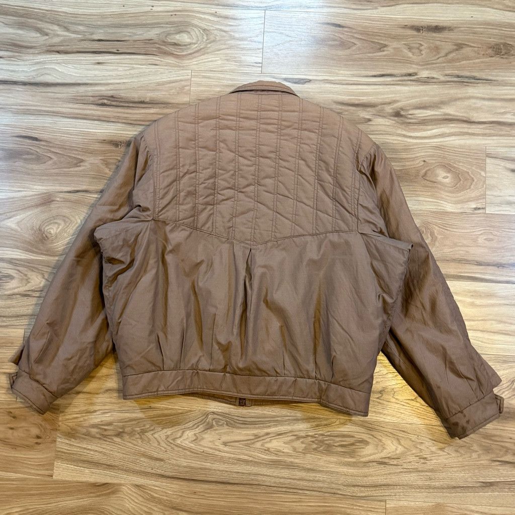 No Fear Conte di Roma Men’s Brown Quilted Jacket Italy XL Size US XL / EU 56 / 4 - 2 Thumbnail