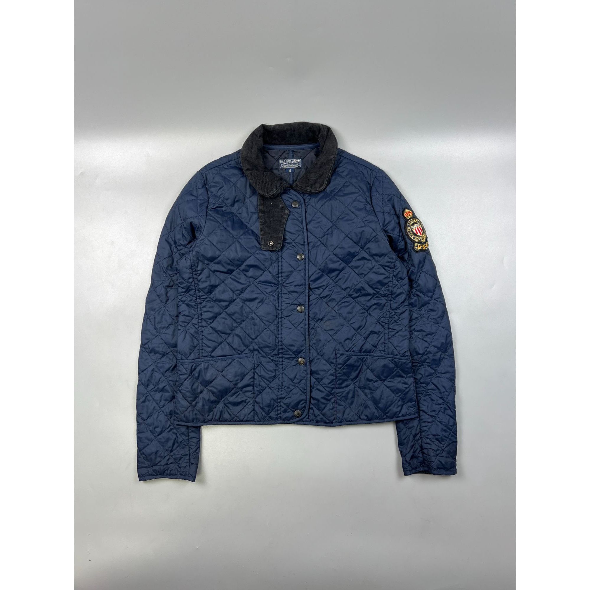 Polo Ralph Lauren Polo Jeans Company Ralph Lauren Quilted Jacket (Y0752) Size M / US 6-8 / IT 42-44 - 1 Thumbnail