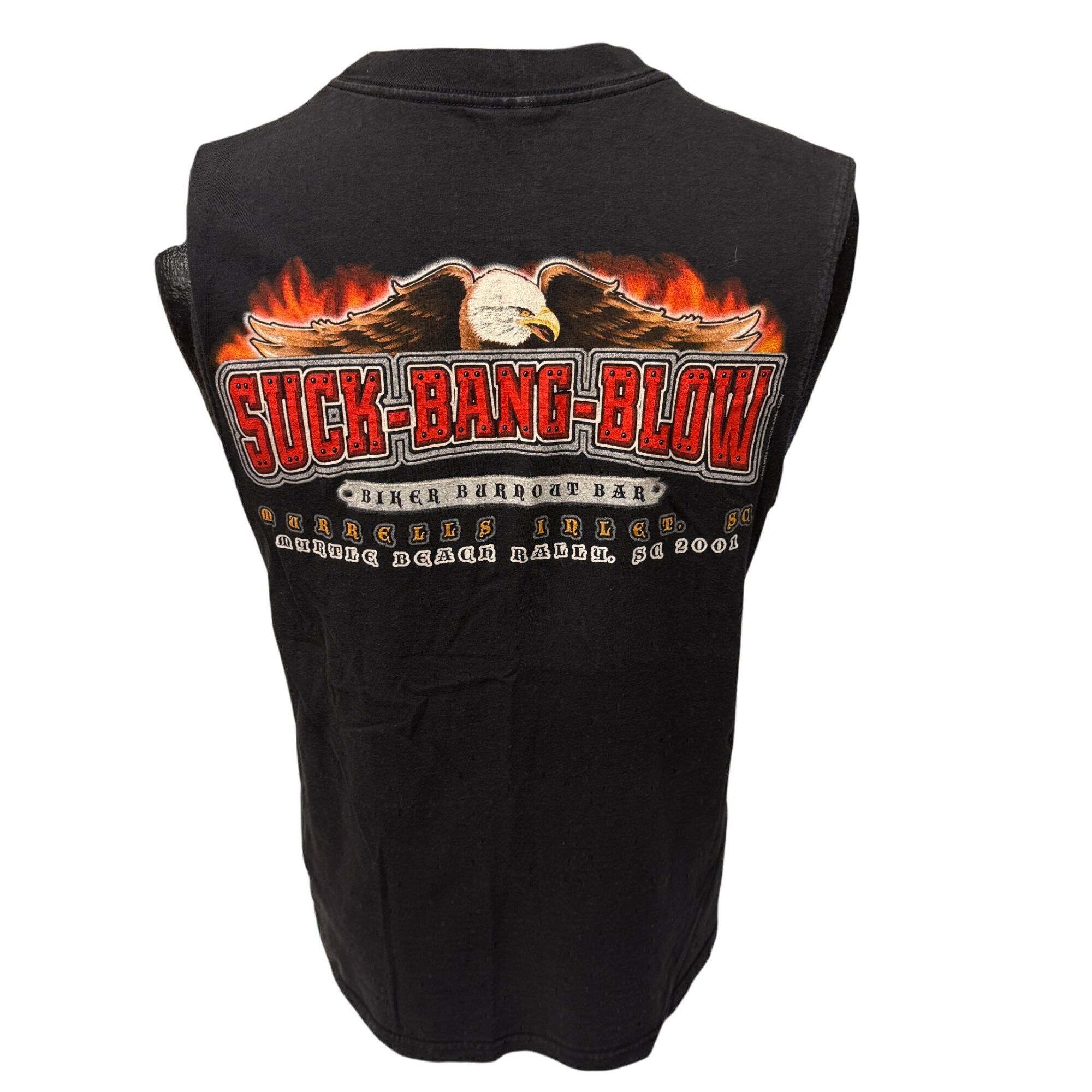 Other WCW Motorcycle Bike Week SUCK BANG BLOW Biker Rally T Shirt Size US M / EU 48-50 / 2 - 4 Thumbnail