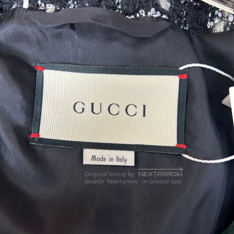 Gucci Gucci Classic tweed long coat Size US M / EU 48-50 / 2 - 5 Thumbnail