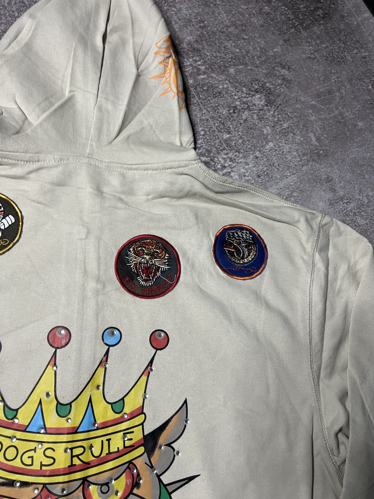 Ed Hardy Vintage Ed Hardy Zip Up Hoodie Size XXL Size US XXL / EU 58 / 5 - 11 Thumbnail