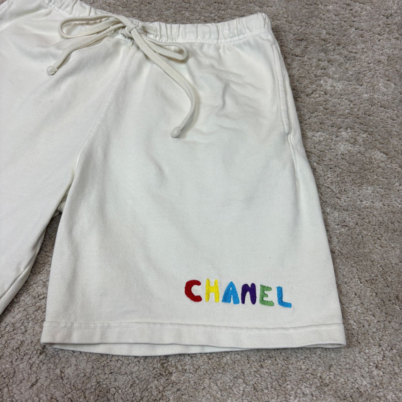 Mega Yacht Mega Yacht Cotton Shorts Chanel Men's Medium Size US 31 - 2 Thumbnail