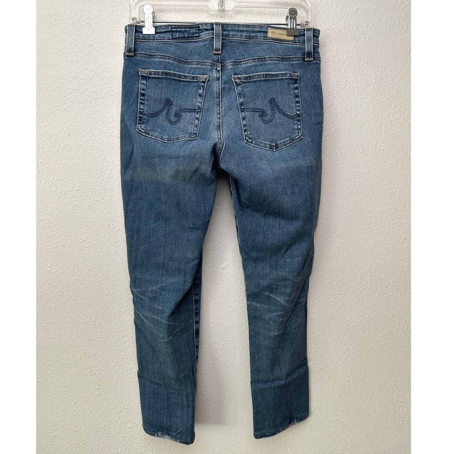AG Adriano Goldschmied AG Adriano Goldschmied Prima Crop Cigarette Jeans Blue US 28 Size 28" / US 6 / IT 42 - 6 Thumbnail