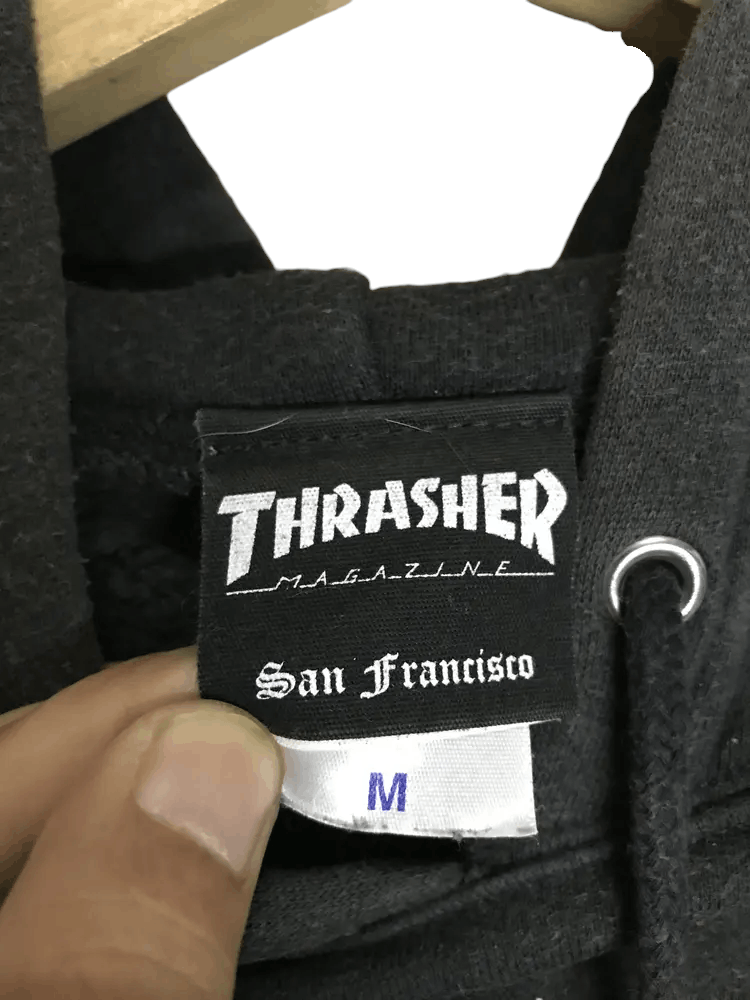 Thrasher Vintage Thrasher Magazine San Francisco Hoodies Size US M / EU 48-50 / 2 - 6 Thumbnail