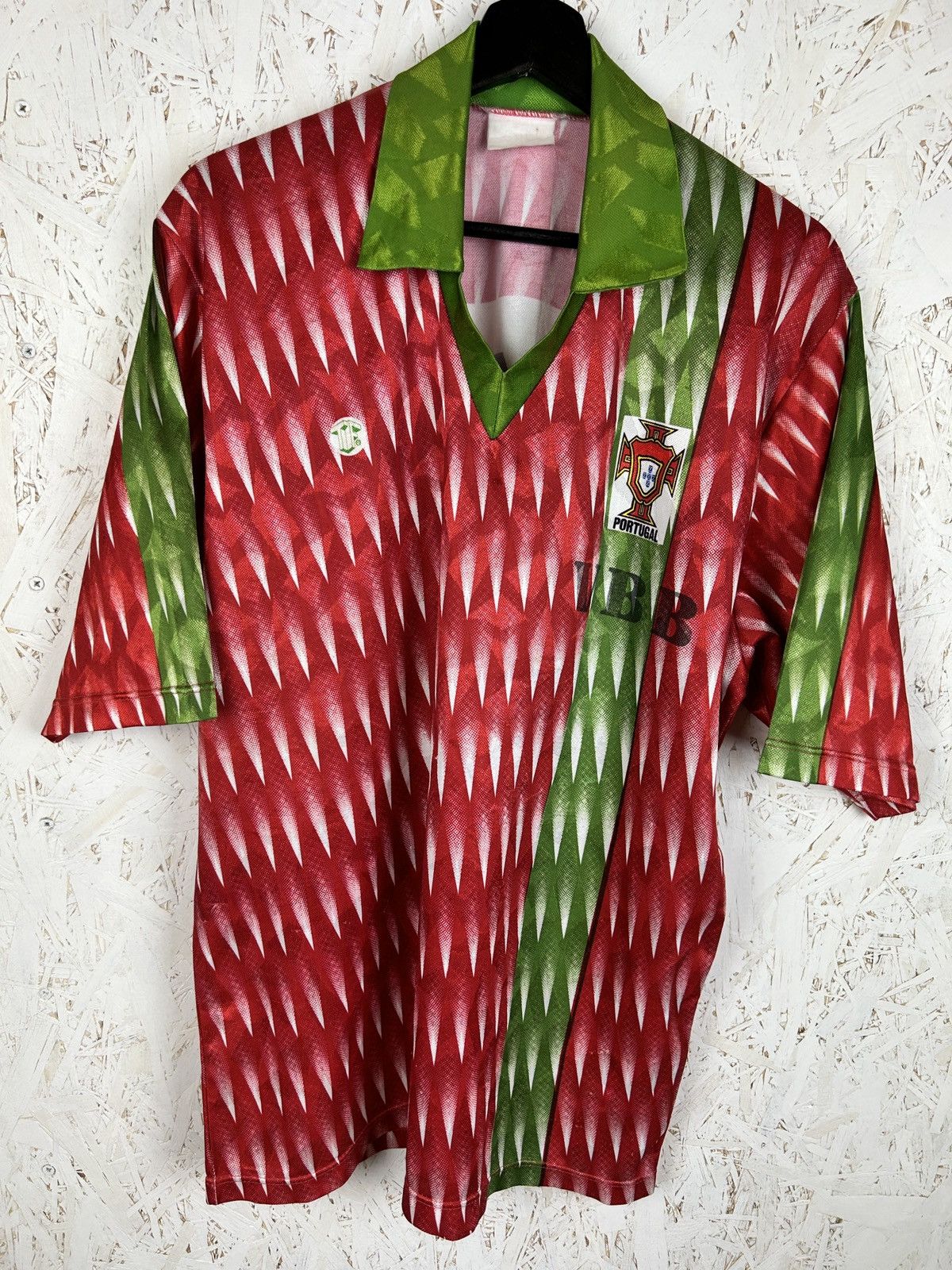 Vintage 90s Vintage TIF Portugal Retro Boot Soccer Football Jersey Size US XL / EU 56 / 4 - 1 Thumbnail