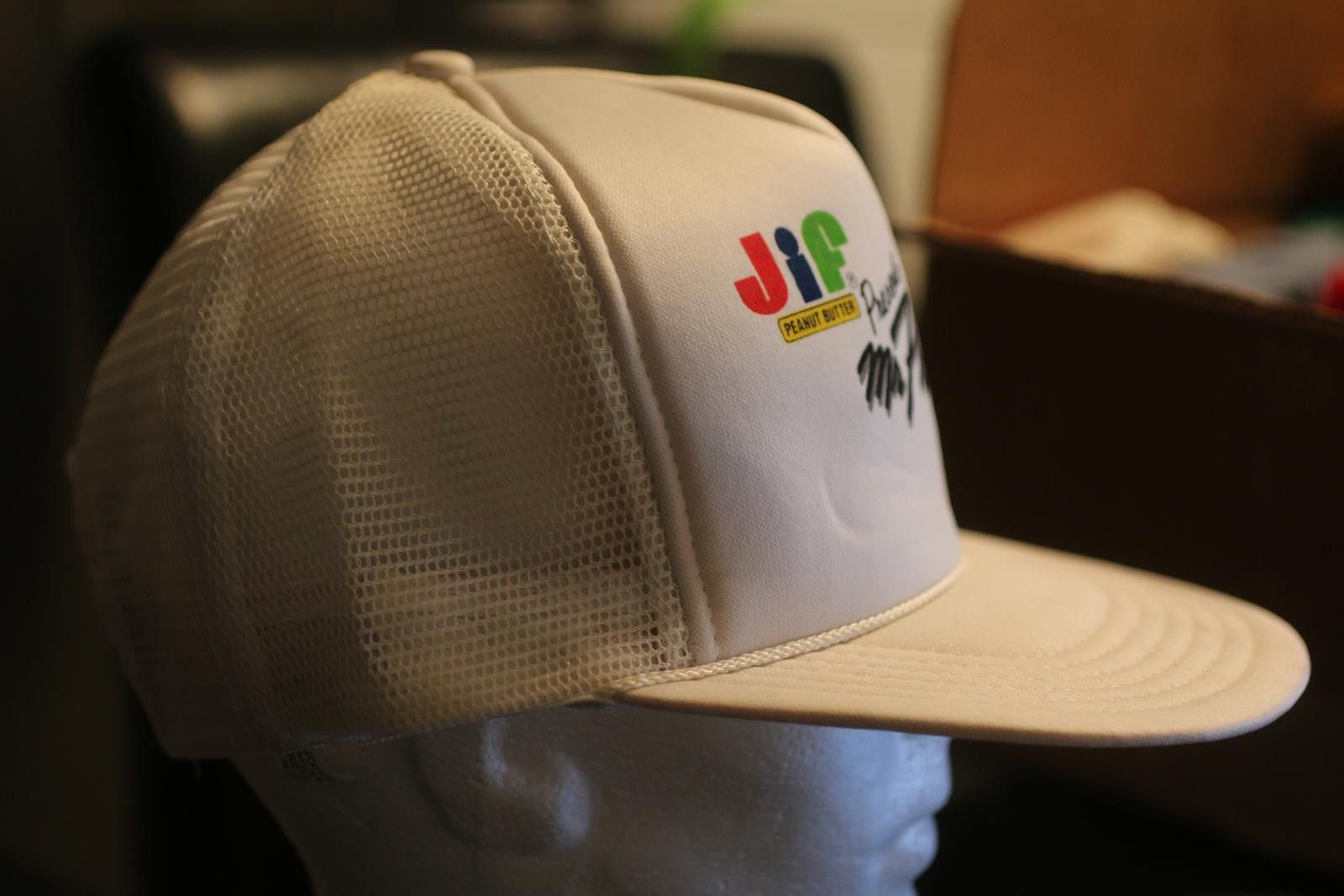 MLB Vintage Jif Peanut Butter Mr Pringles TruckerHat SnapbackCap Size ONE SIZE - 6 Thumbnail