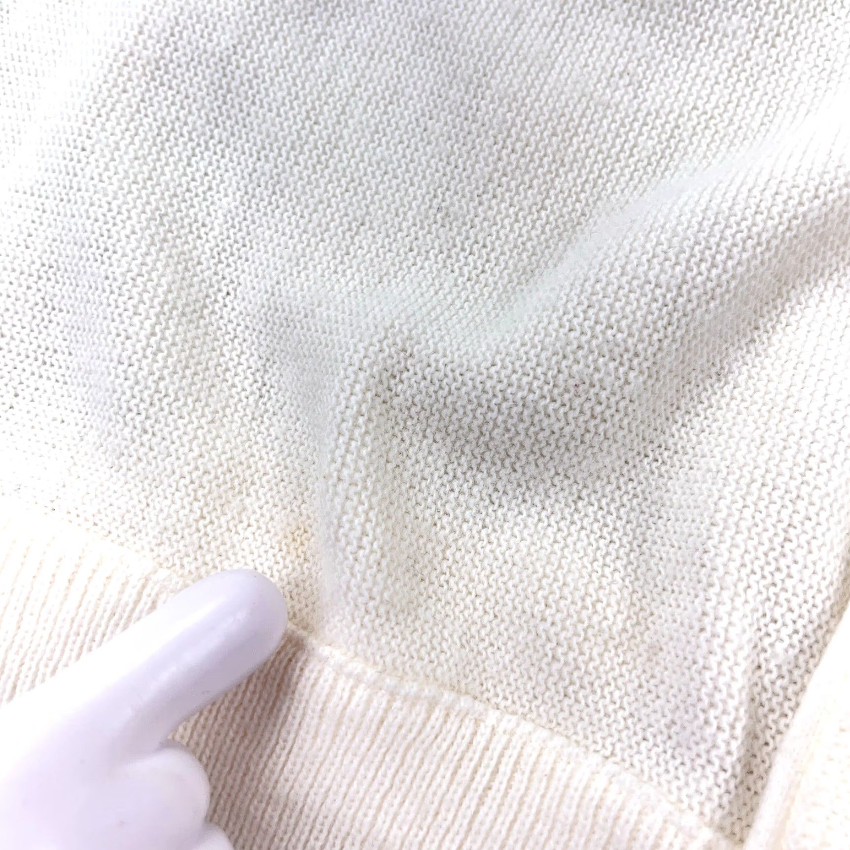 Izod VINTAGE IZOD Cardigan Sweater Men Small White Acrylic Button Up 80s USA Grandpa Size US S / EU 44-46 / 1 - 6 Thumbnail