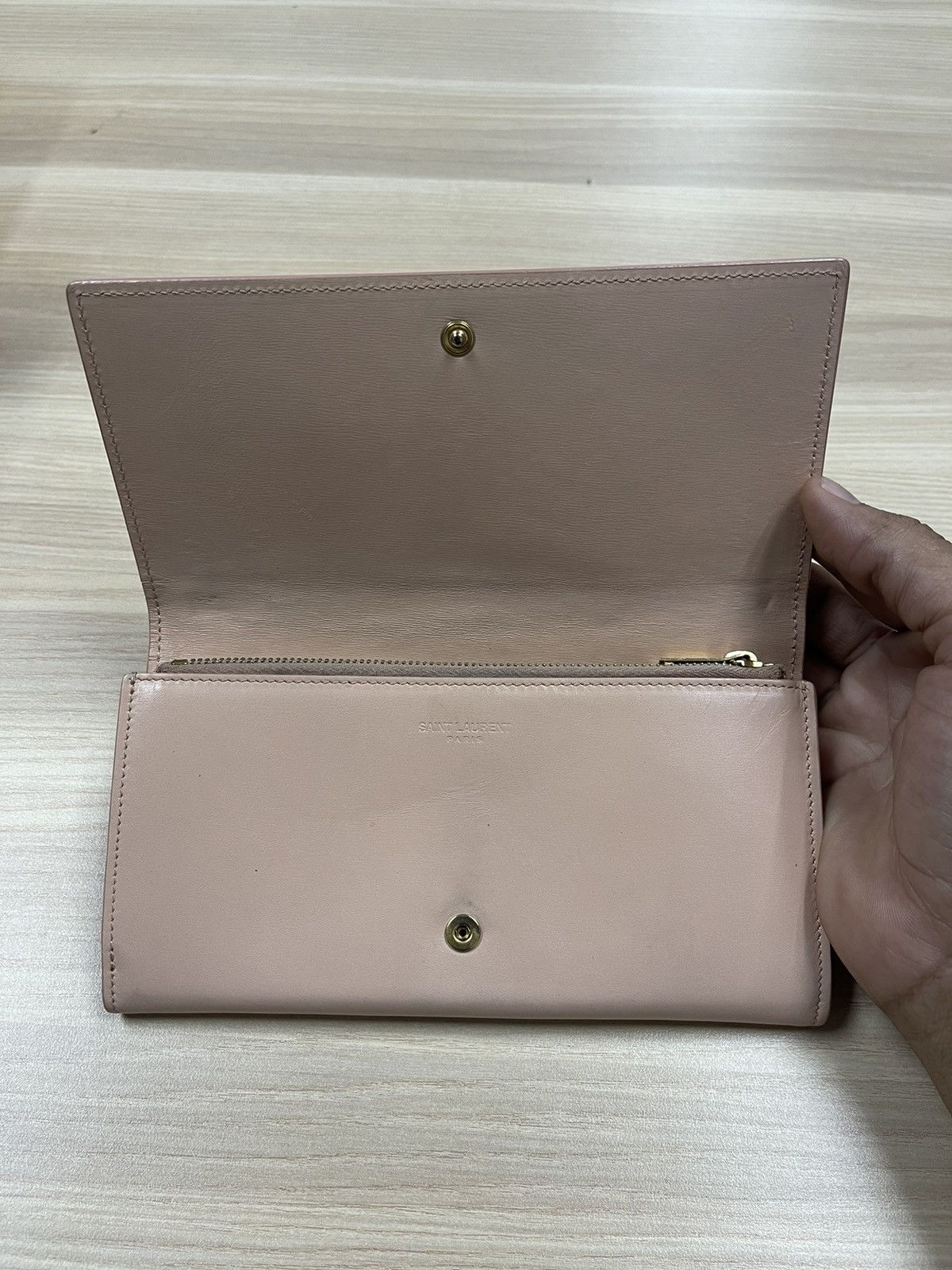 Saint Laurent Paris × Yves Saint Laurent Saint Laurent Paris Long Wallet Size ONE SIZE - 2 Thumbnail