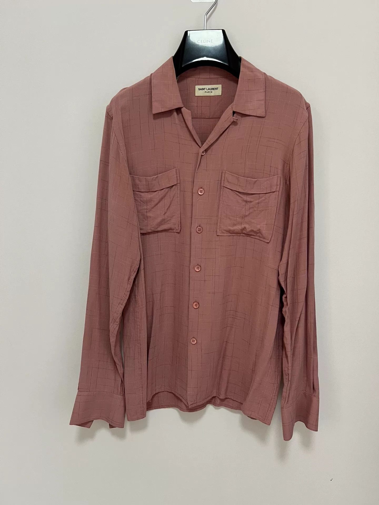 Saint Laurent Paris Saint Laurent 2014 GDragon Plaid Shirt Size US M / EU 48-50 / 2 - 1 Thumbnail