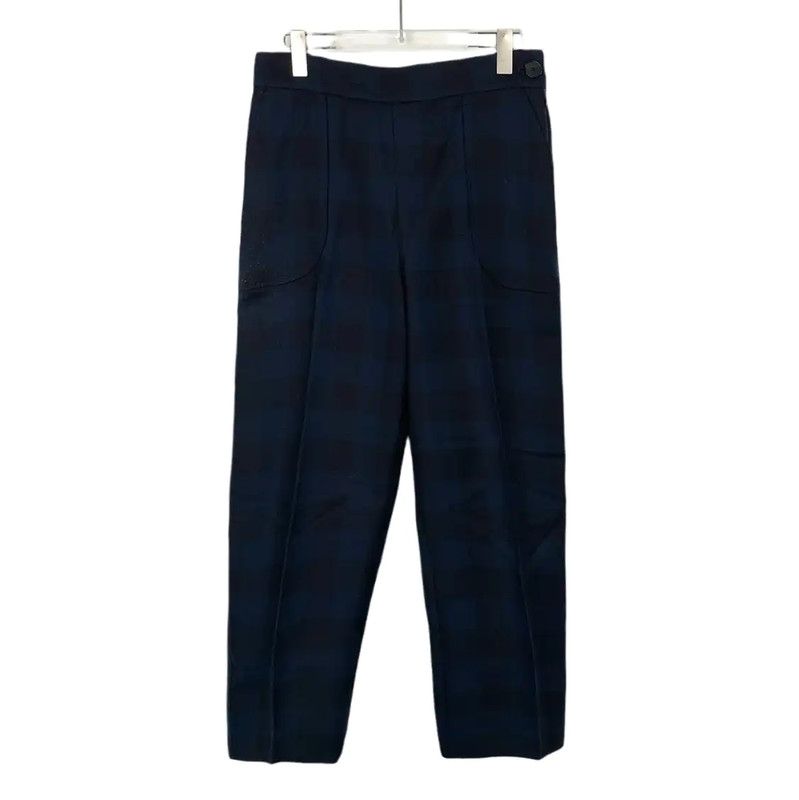 Dior Dior Women's Black Wool Casual Pants 0089 Size 36" / US 14 / IT 50 - 1 Thumbnail