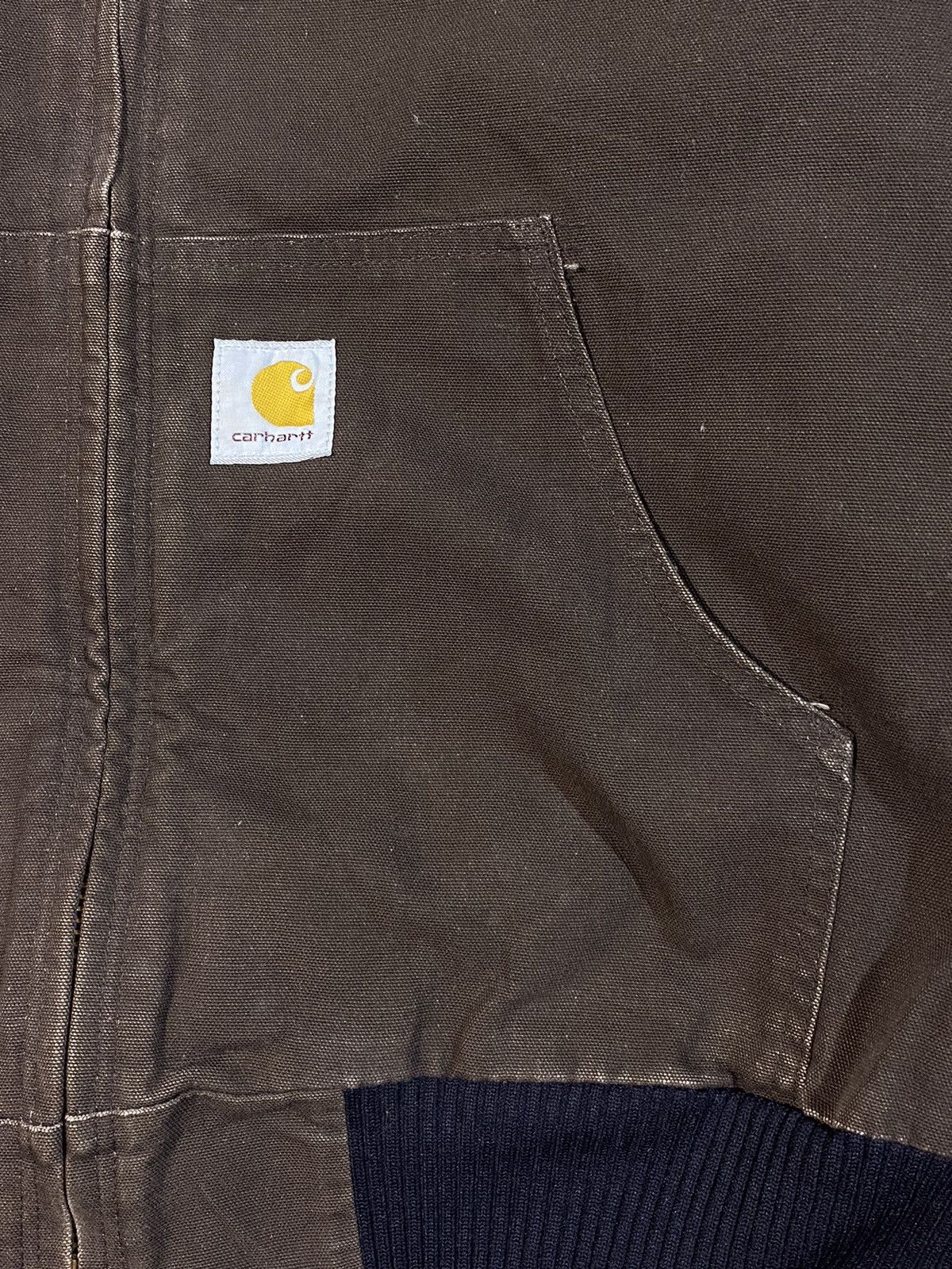 Carhartt Vintage 00s Carhartt Active work style hype brown jacket Size US XL / EU 56 / 4 - 8 Thumbnail