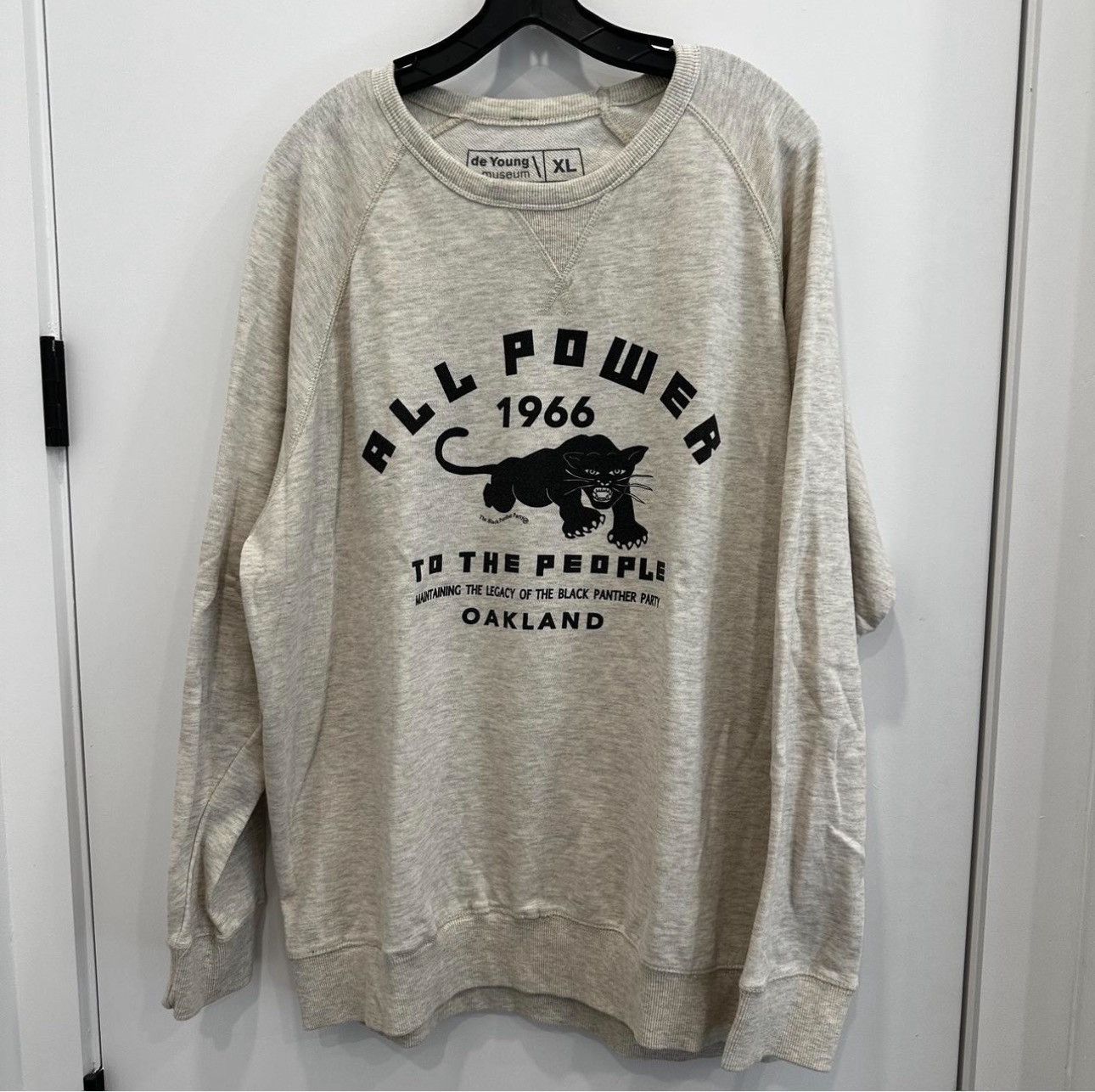 MoMA Black Panthers x deYoung museum crewneck Size US XL / EU 56 / 4 - 1 Thumbnail