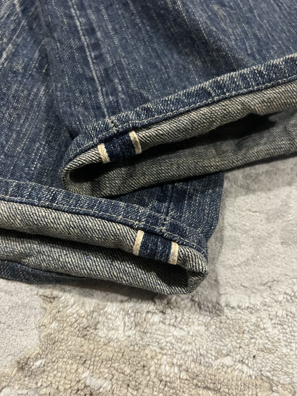 Edwin Vintage Edwin 🇯🇵 Made Mud Wash Regular Fit Selvedge Denim Size US 32 / EU 48 - 5 Thumbnail