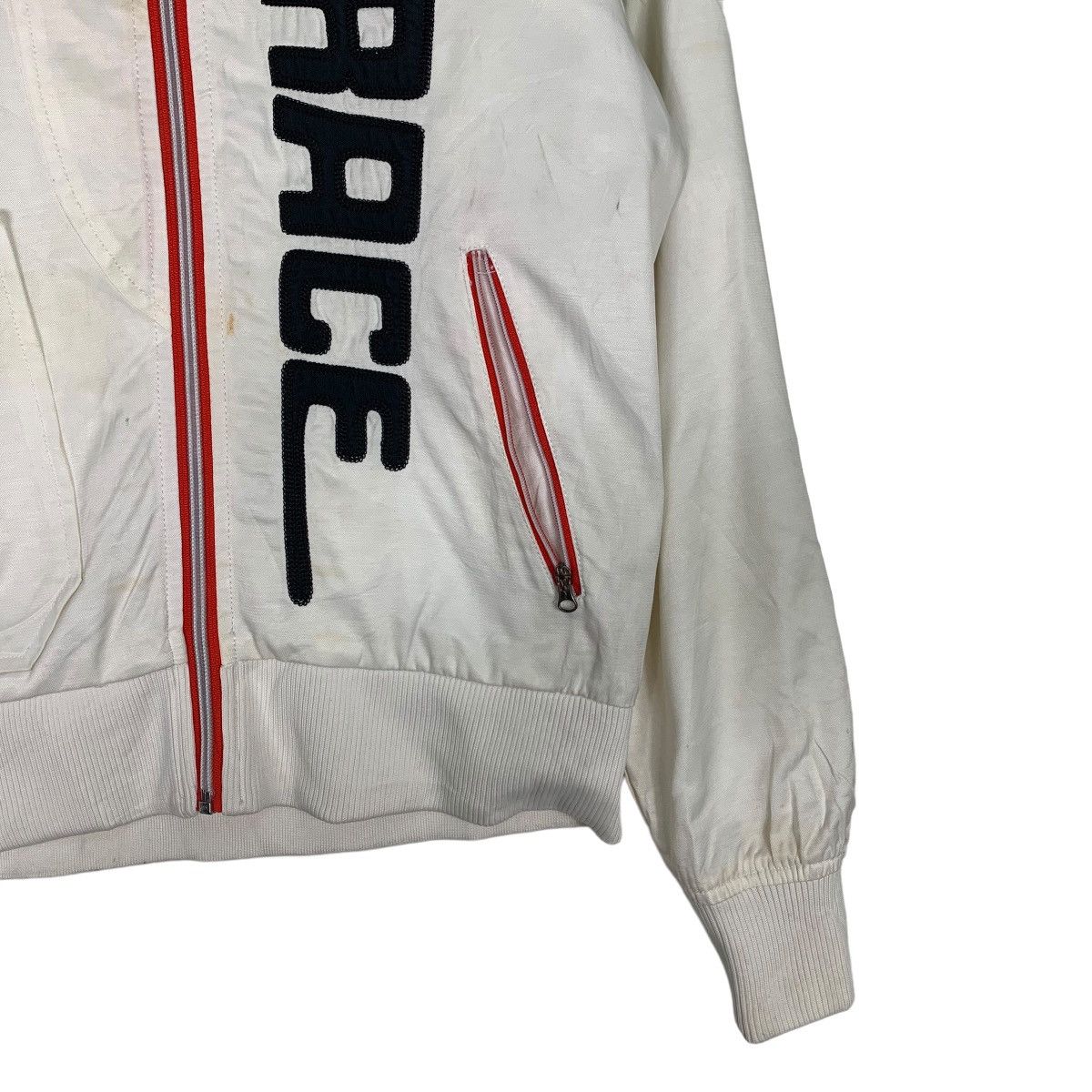 Japanese Brand R&S RACE BIG LOGO ZIPPER JACKET #0079-C5 Size US S / EU 44-46 / 1 - 5 Thumbnail