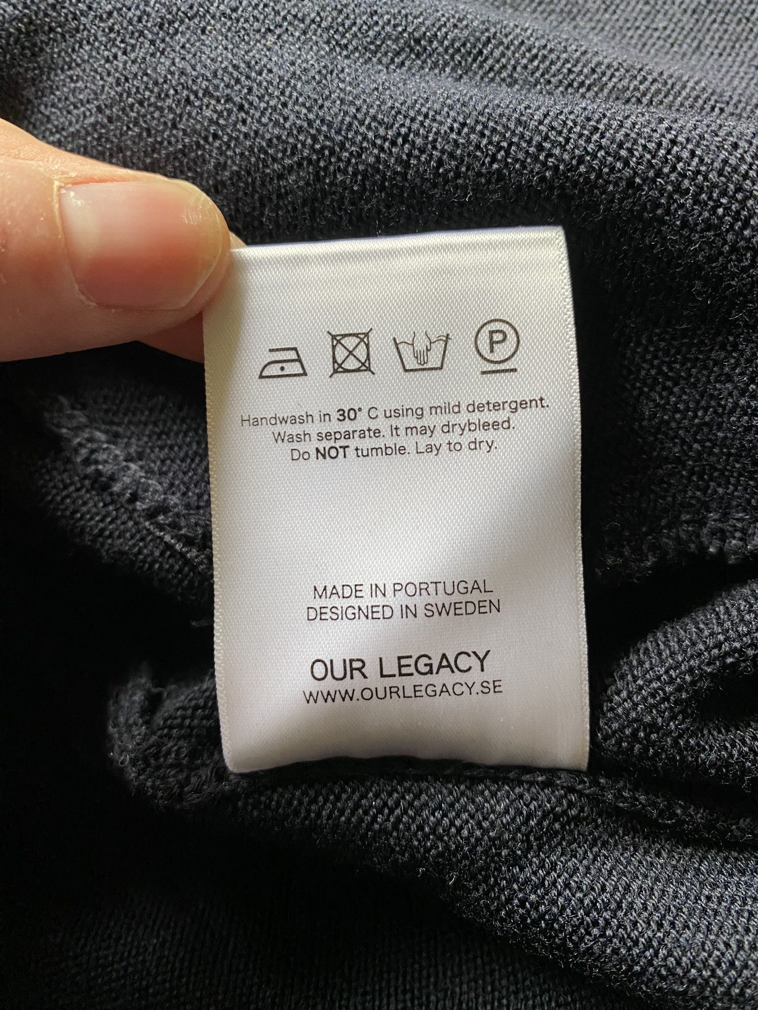 Our Legacy 100% Italian Merino Wool - Zipper Knit Size US XL / EU 56 / 4 - 5 Thumbnail