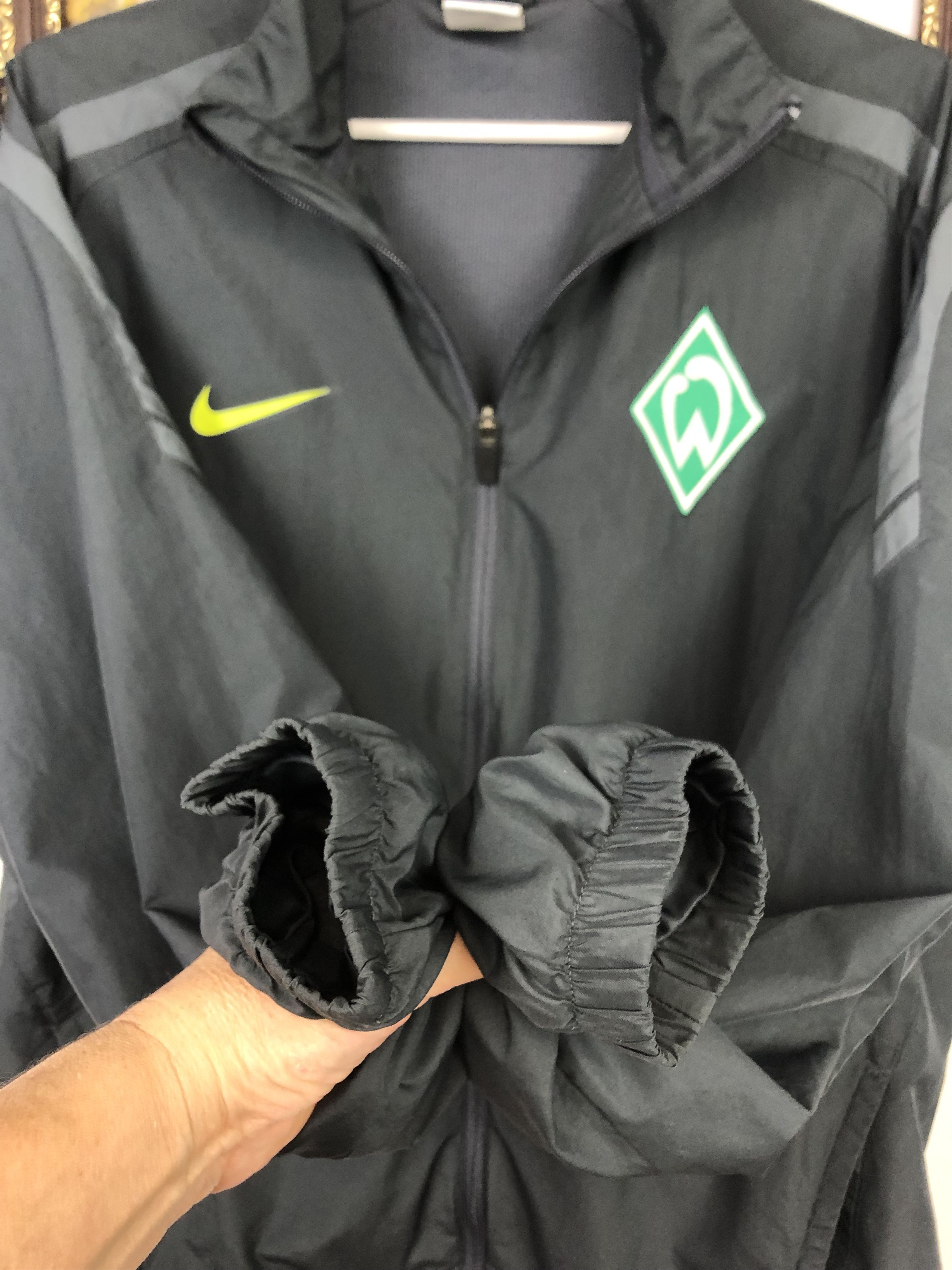 Nike Werder Bremen Nike Football Jacket Soccer Track Top Mens Size US M / EU 48-50 / 2 - 3 Thumbnail